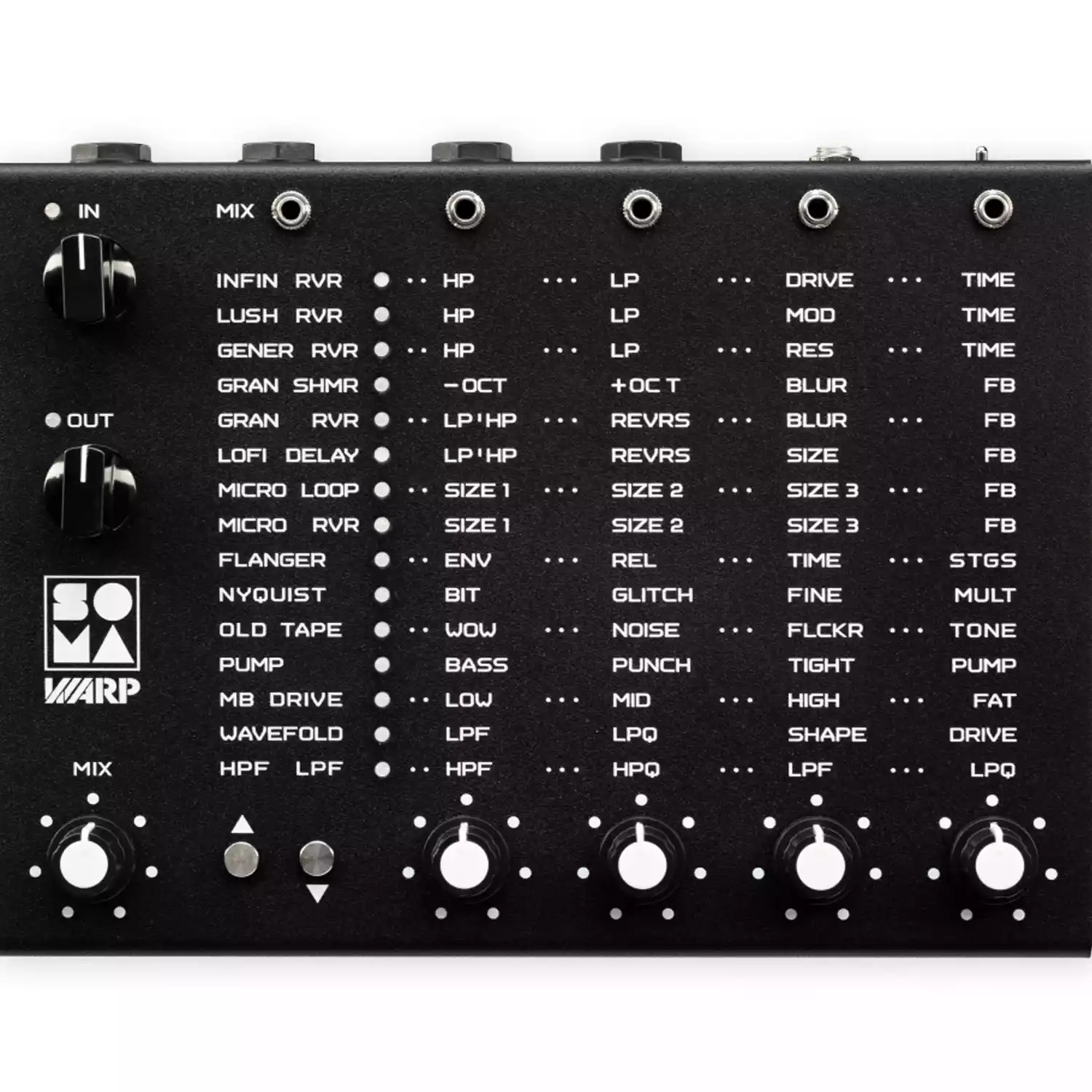 Warp - Stereo Multieffekt-Prozessor