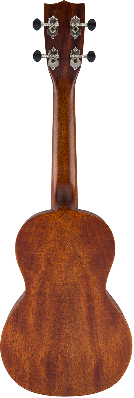 G9112 Resonator-Ukulele Biscuit Cone, Honey Mahogany Stain