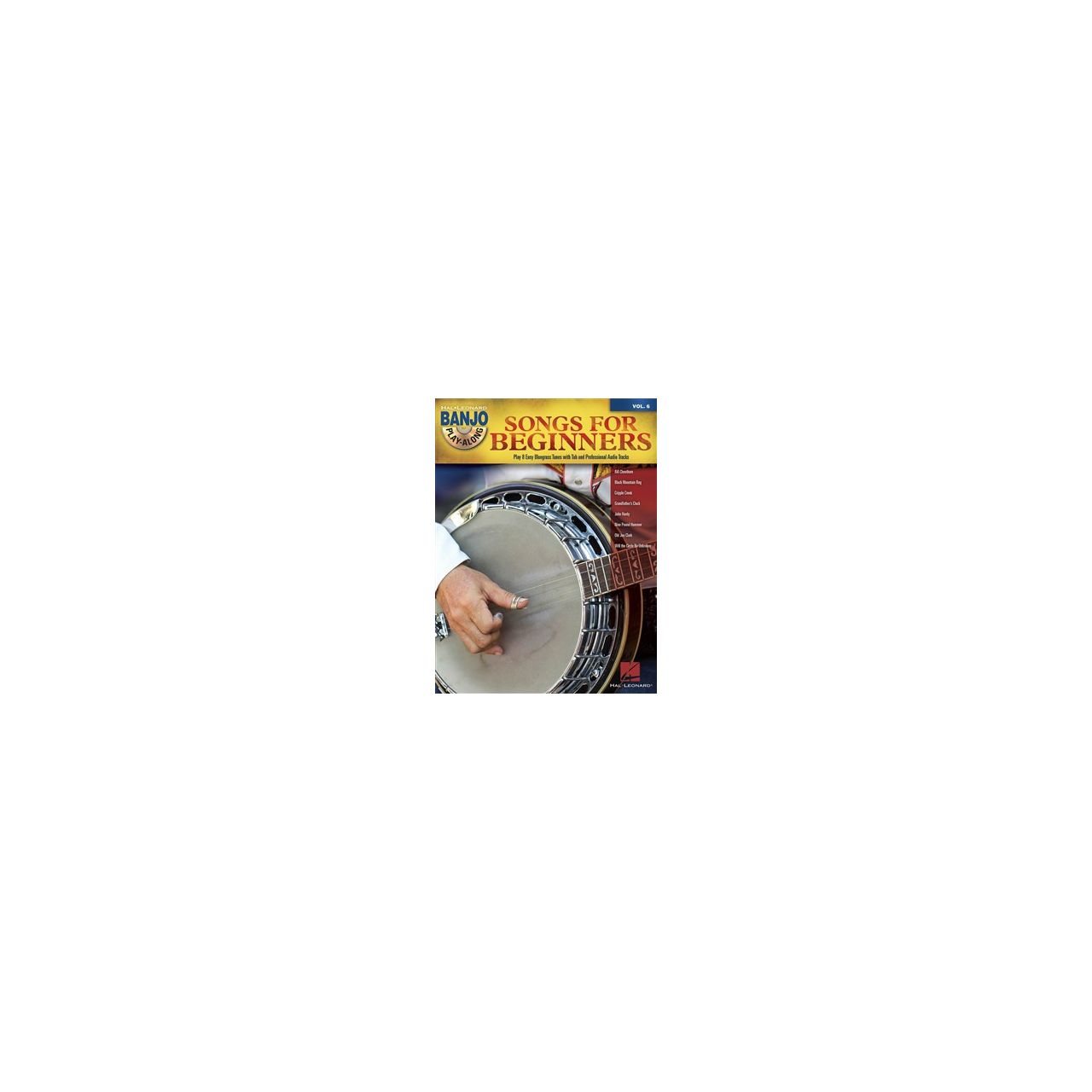 Banjo Play-Along Volume 6: Songs For Beginners (Book/CD)