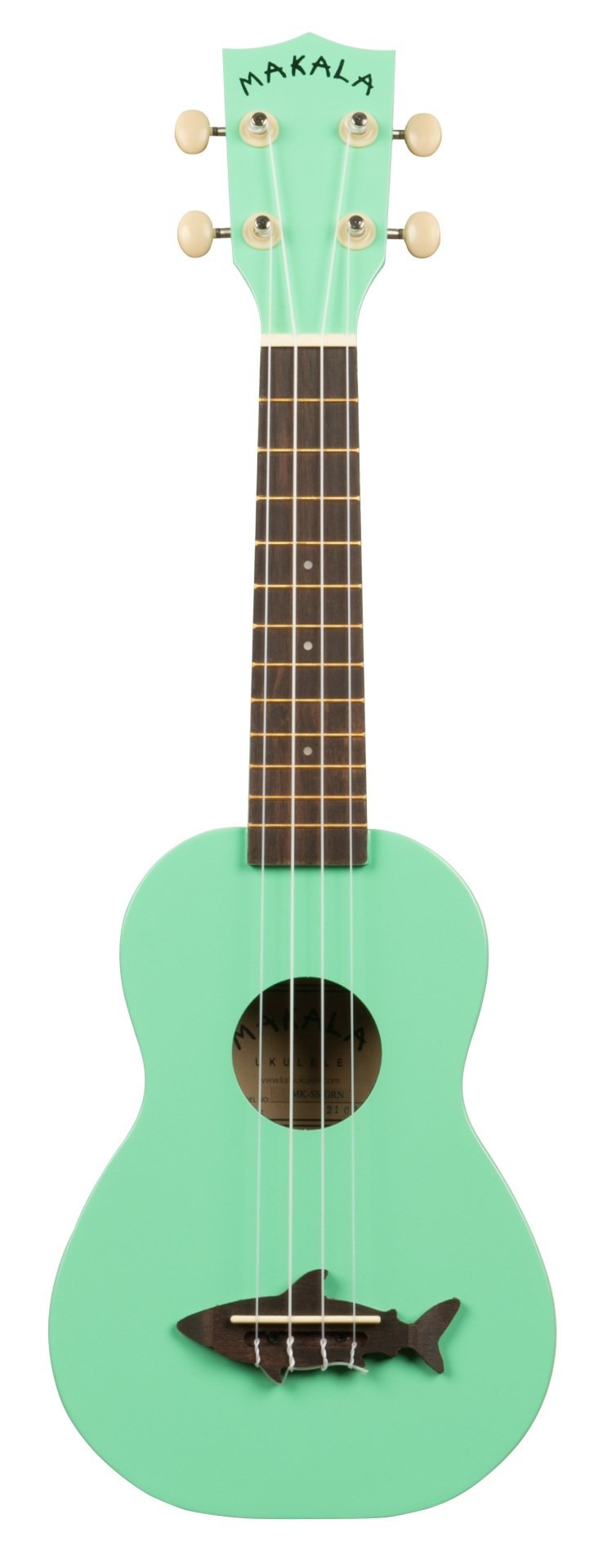 Soprano Shark Ukulele Sea Foam Green