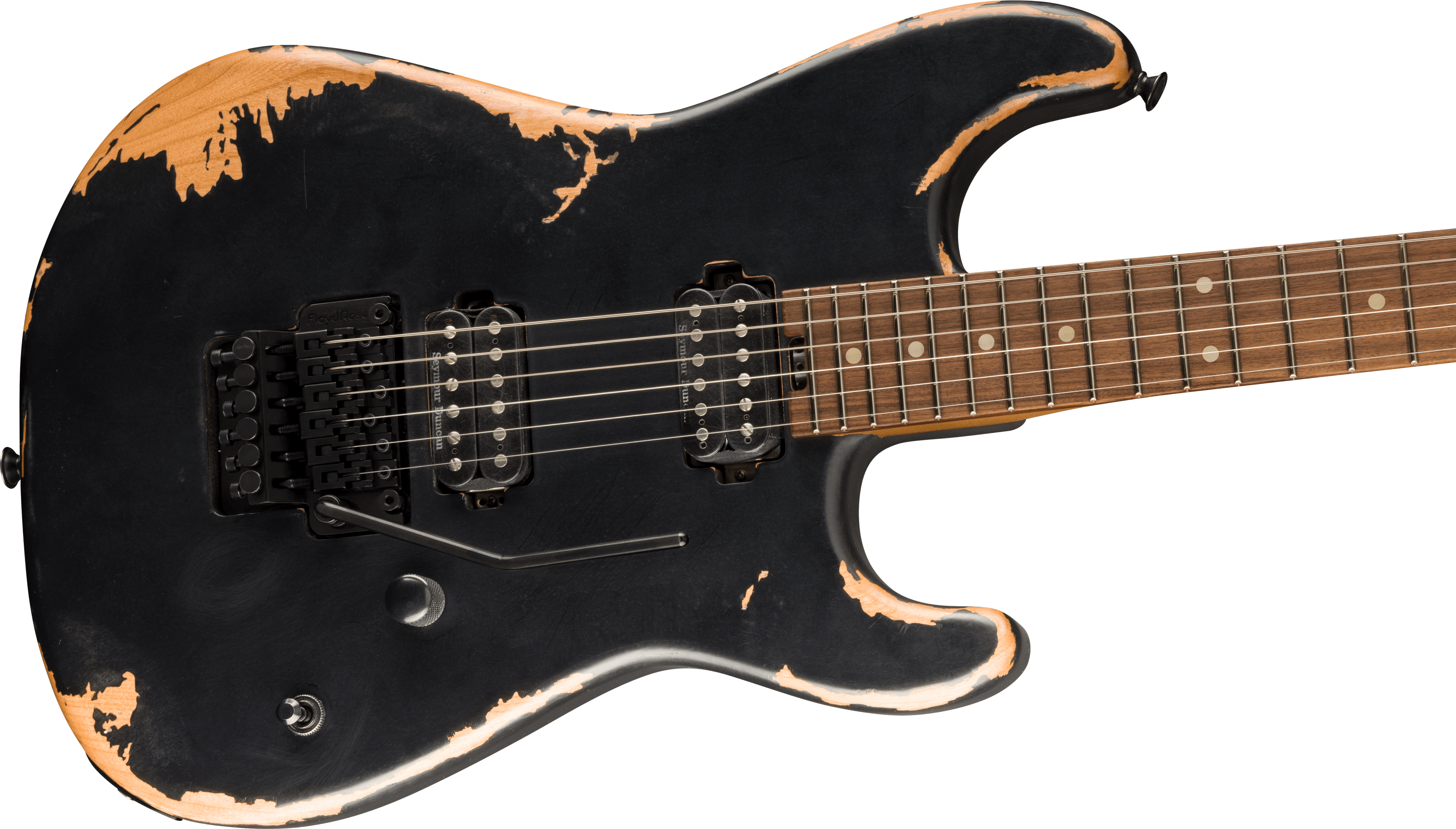 Pro-Mod Relic San Dimas Style 1 HH FR Weathered Black