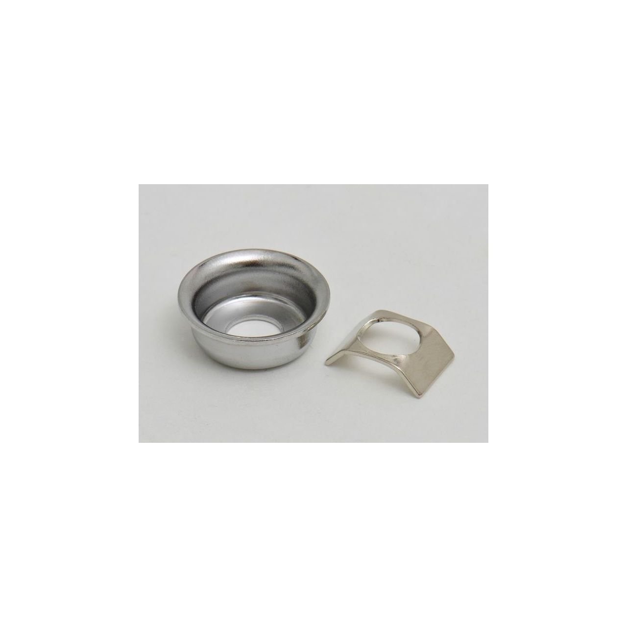 JTC Vintage Jack Cup / Buchsenblech für Tele, chrom
