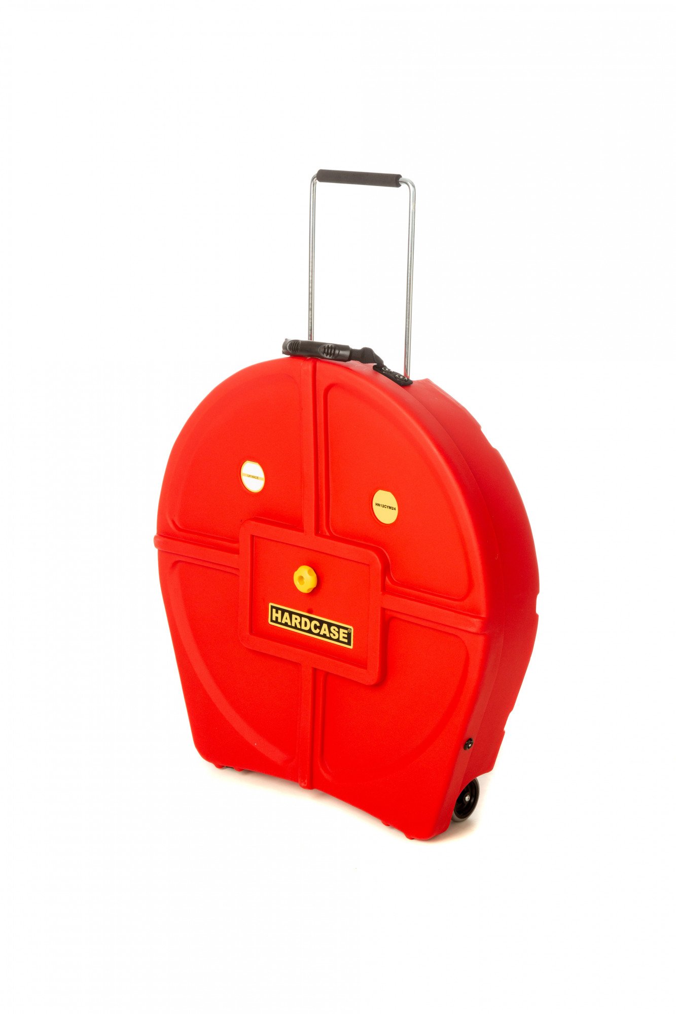 HNP12CYM24-R Cymbal Trolley-Case 24" für 12 Becken - Red