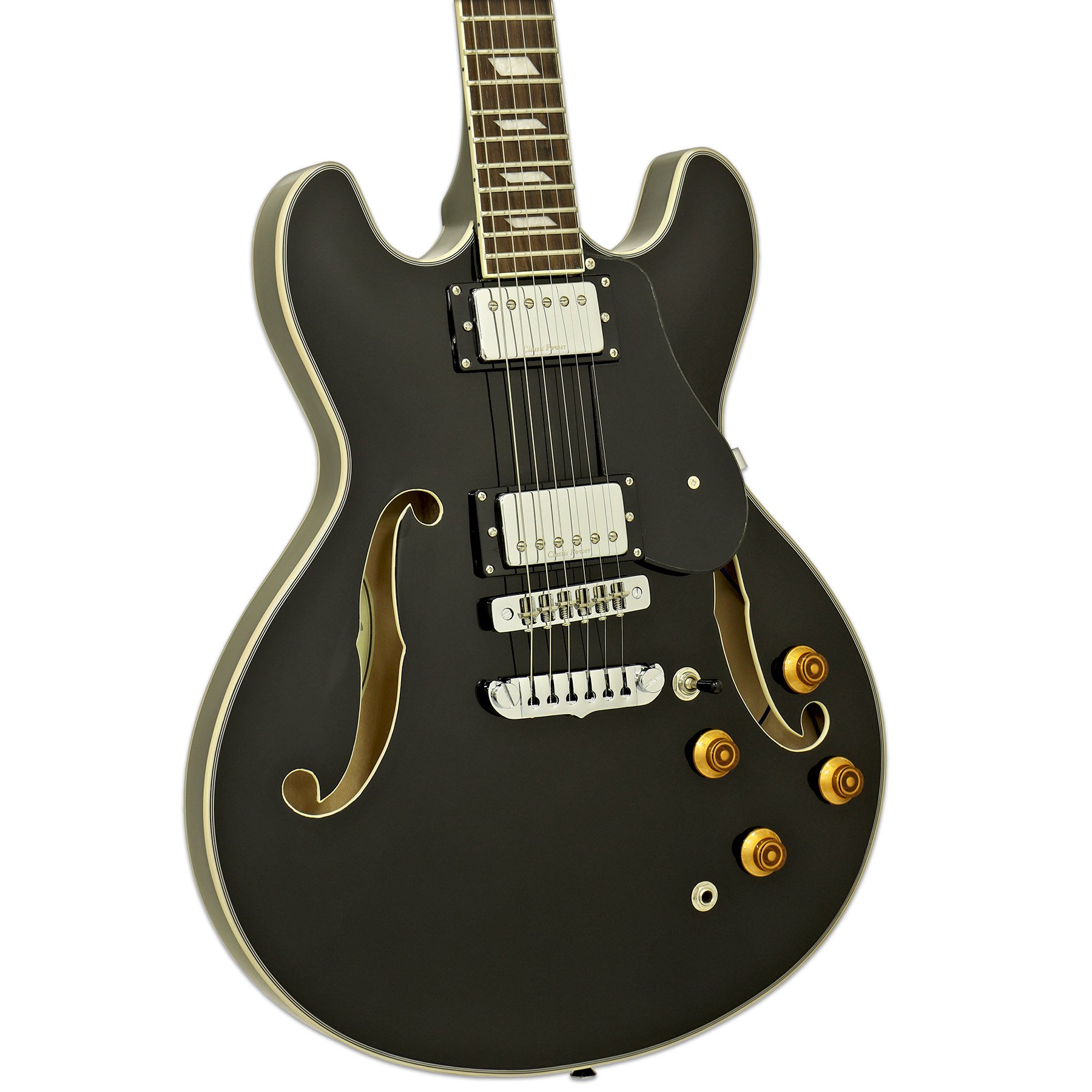 TA-CLASSIC Halbresonanzgitarre in black