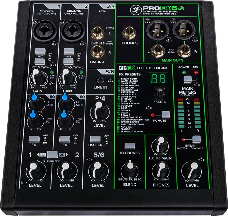 ProFX6v3 6-Kanal Mixer  