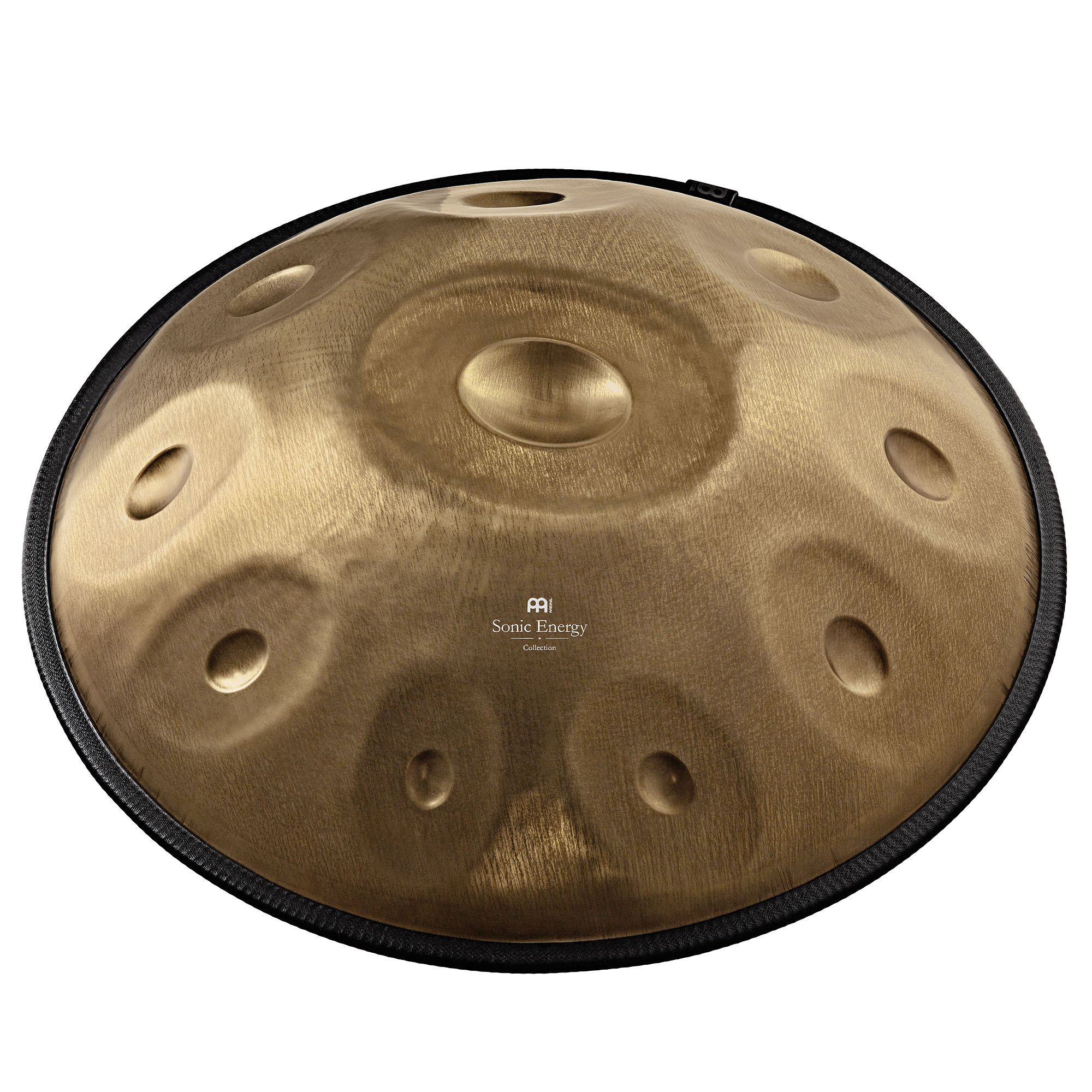 HPSTL100 Sensory Handpan Edelstahl D Kurd 10 Töne 440 Hz - Vintage Gold