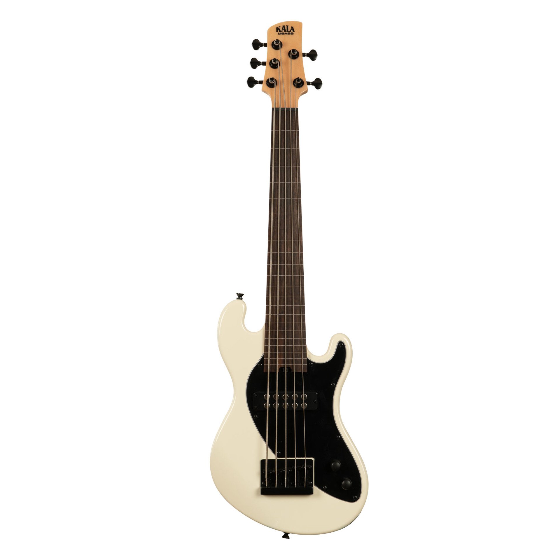 U-Bass Solid Body 5-String, Fretless Sweet Cream with Bag