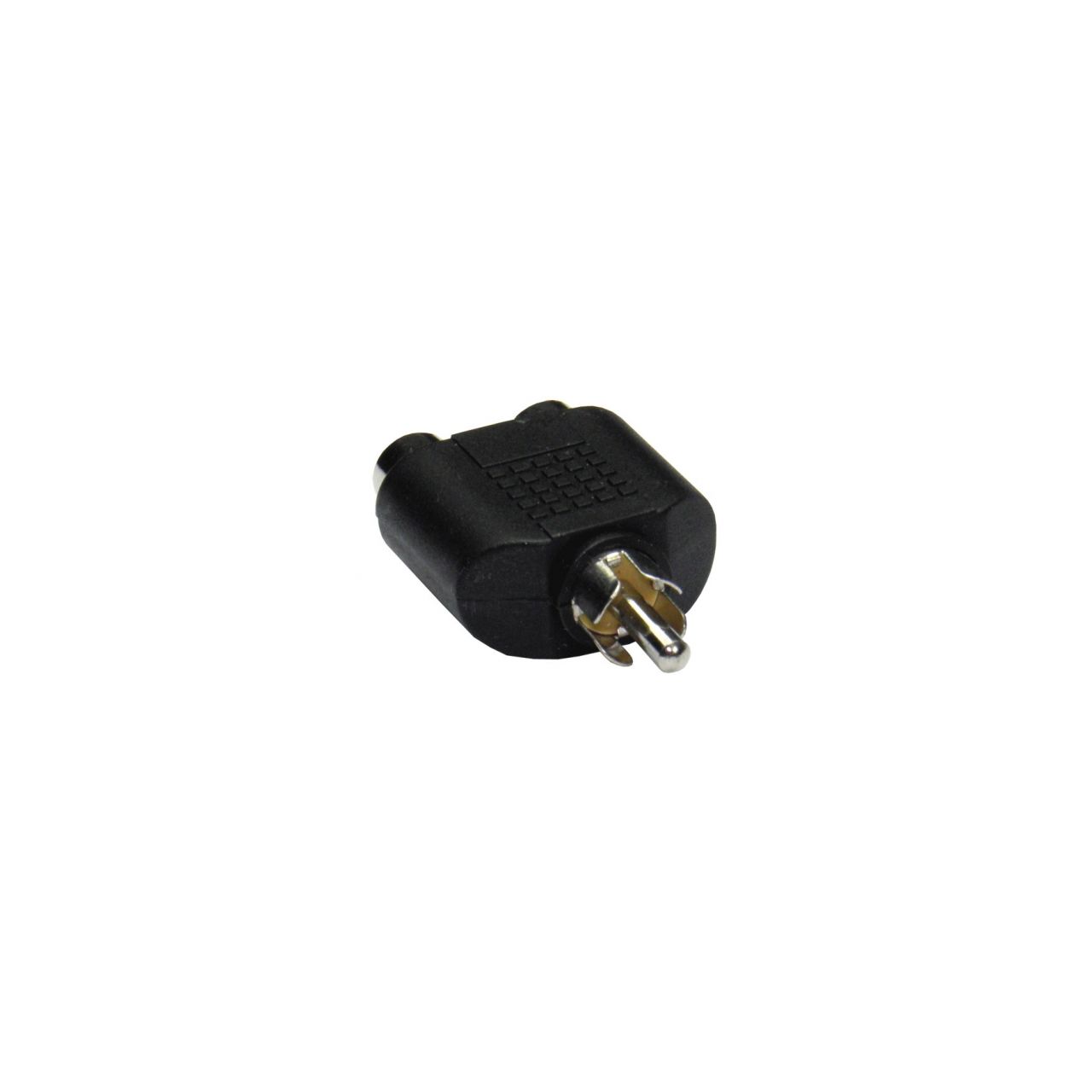 2x Cinch female auf 1x Cinch male Adapter