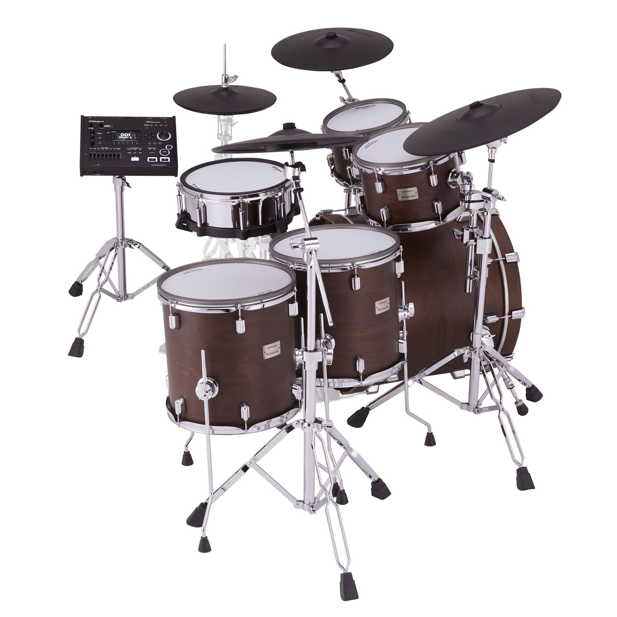 ROLAND VAD716-SW E-Drum Set Seitenansicht