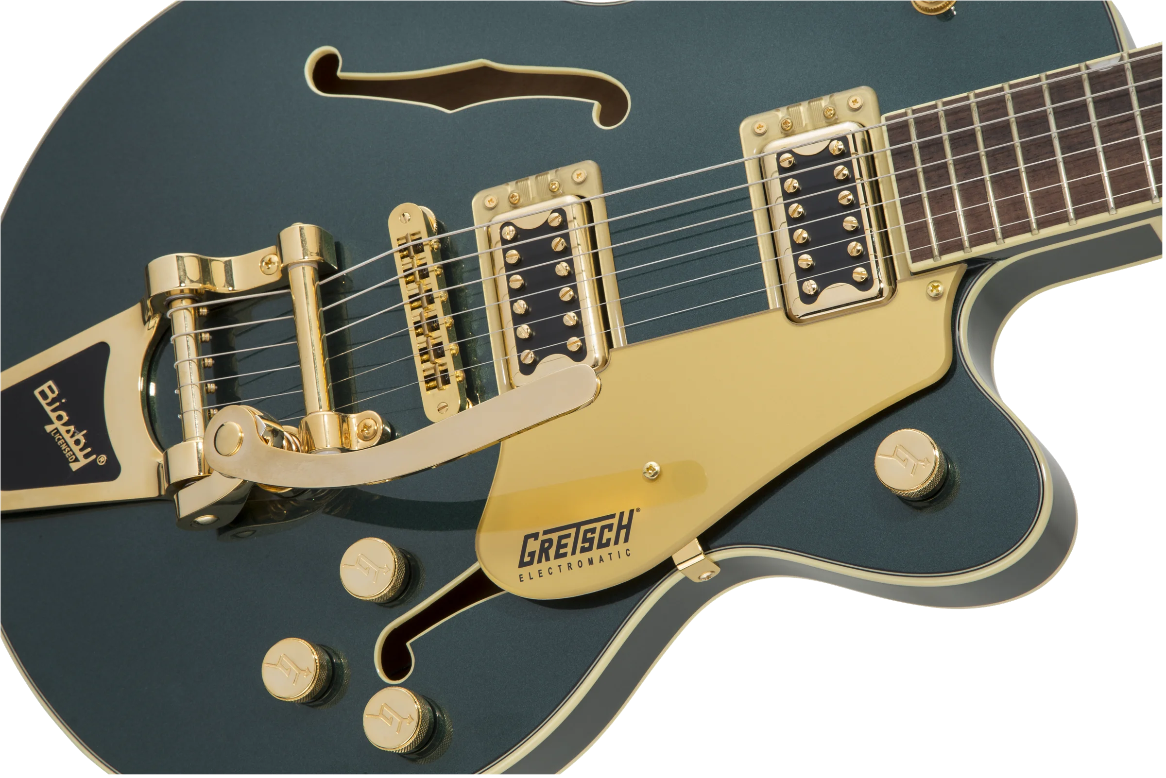 G5655TG Electromatic Center Block Jr. Bigsby Cadillac Green