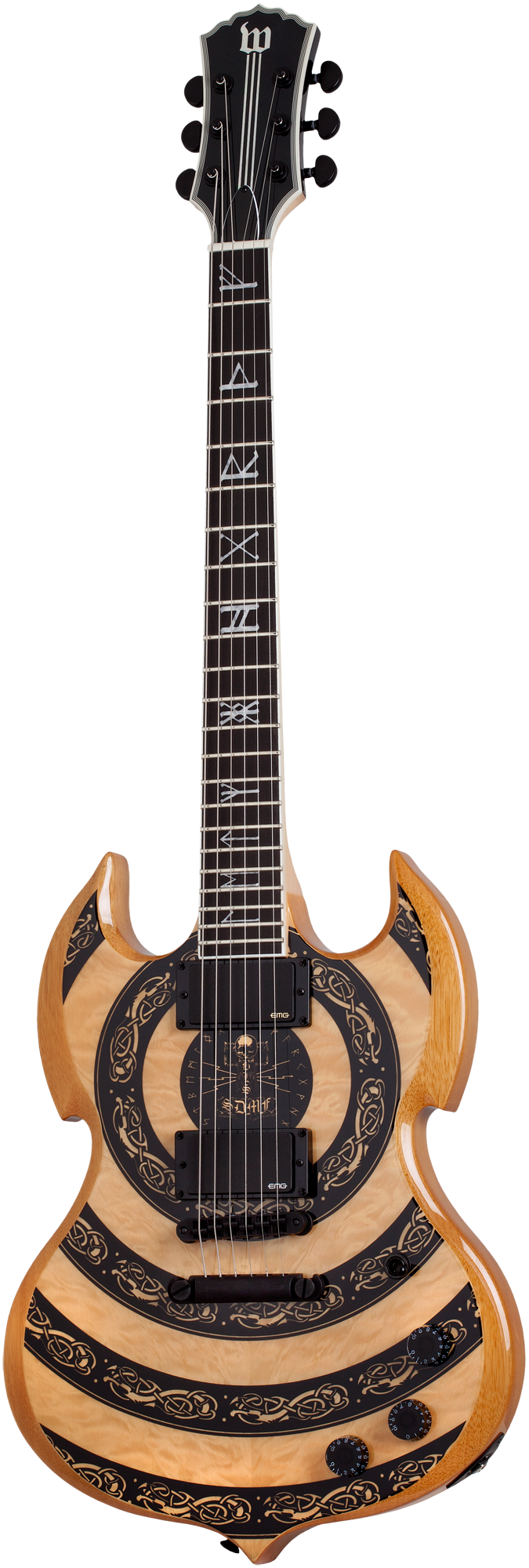 Barbarian Norse Dragon Bullseye Rawtop