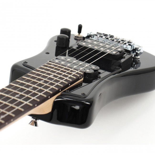 Shorty Deluxe E-Gitarre - schwarz inkl. Gigbag