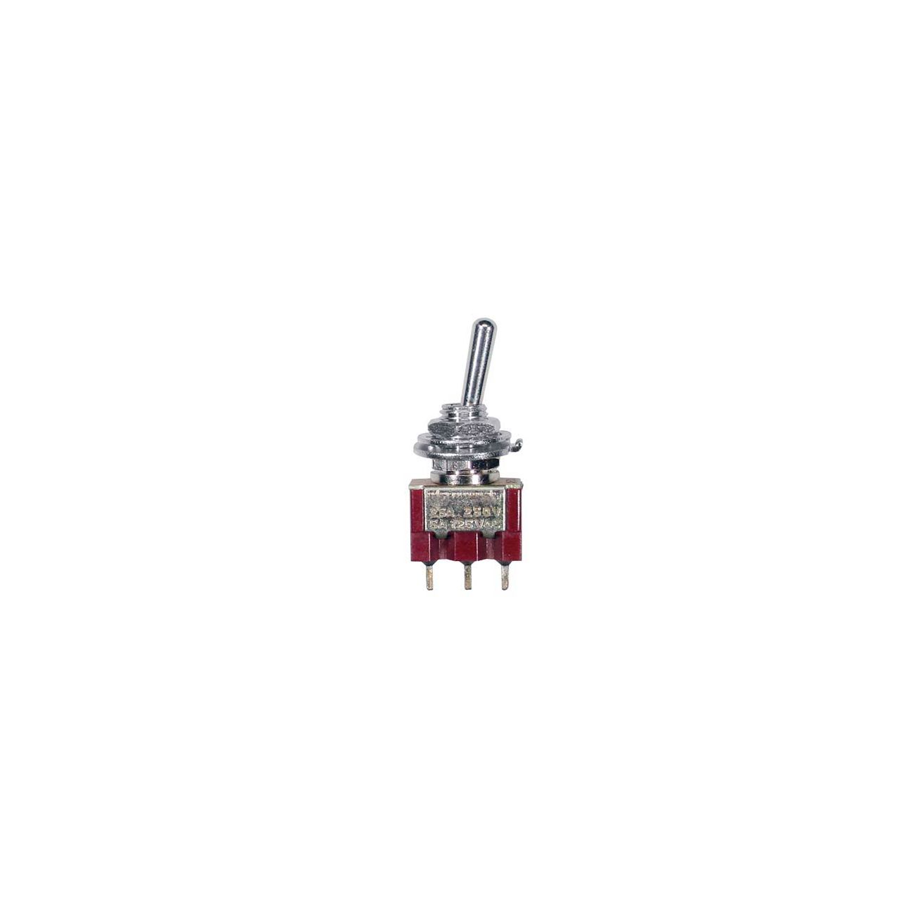 Mini Toggle Switch, nickel