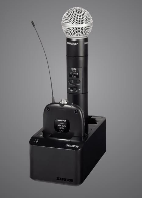 SBC203 2-fach-Ladestation für SB903 Lithium-Ionen-Akkus