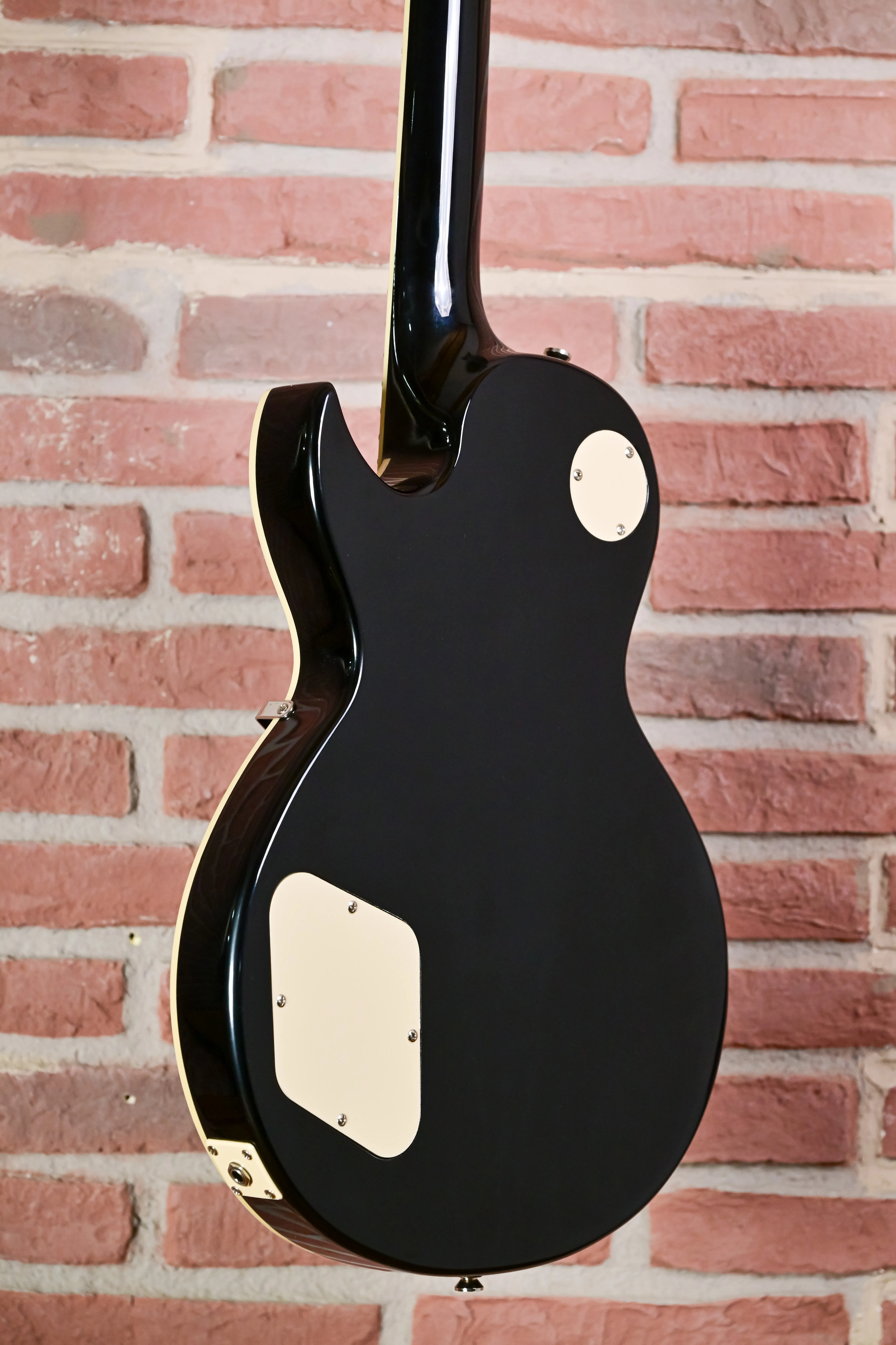 CR200 Single-Cut E-Gitarre Schwarz