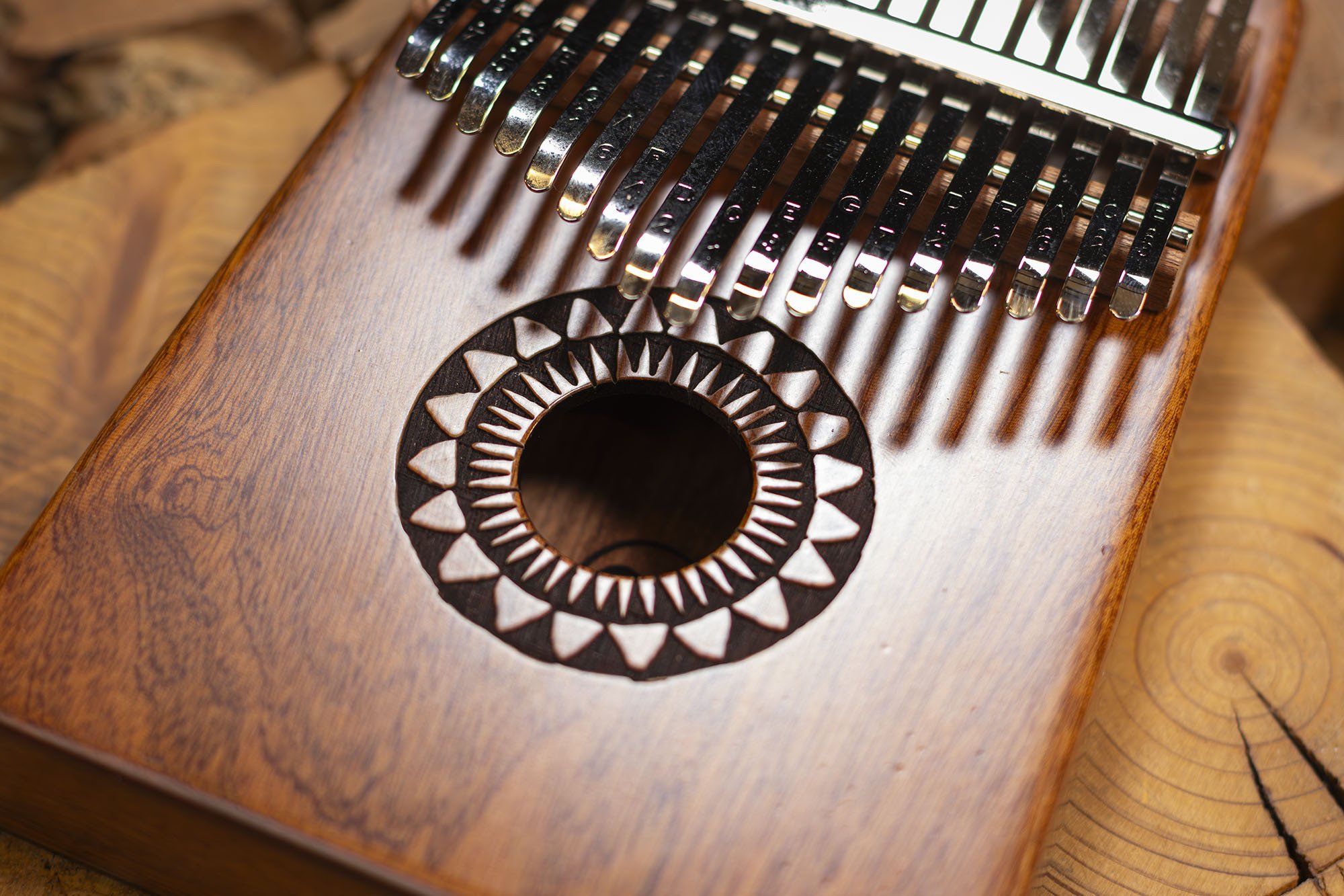 KA17SU Designer Kalimba - Sun