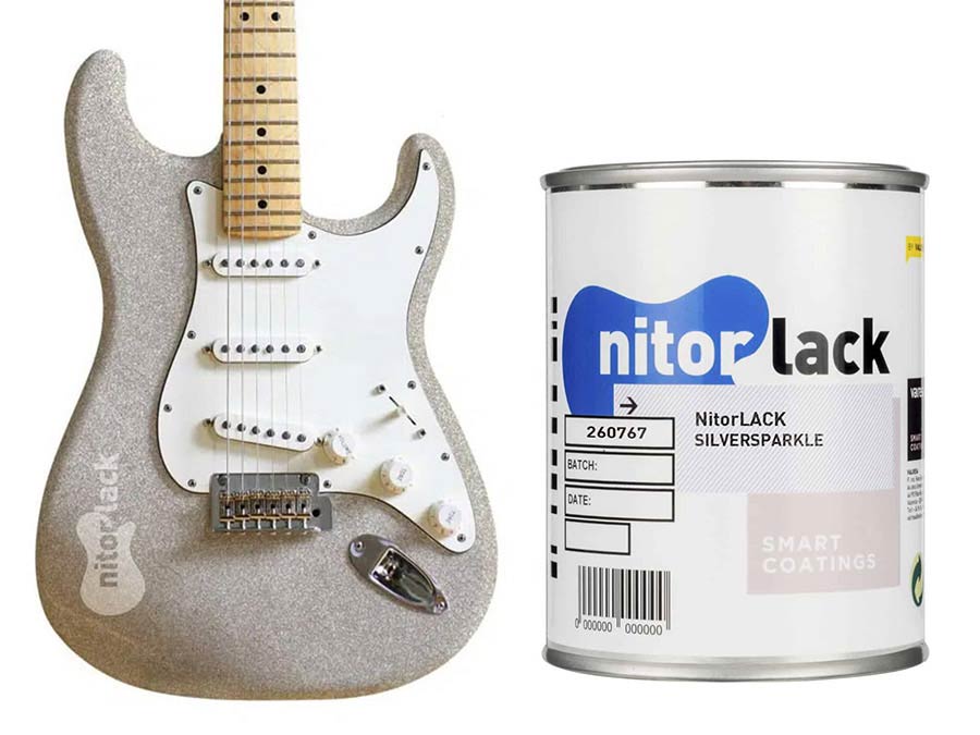 Nitrocelluloselack silberglänzend - 500ml Dose