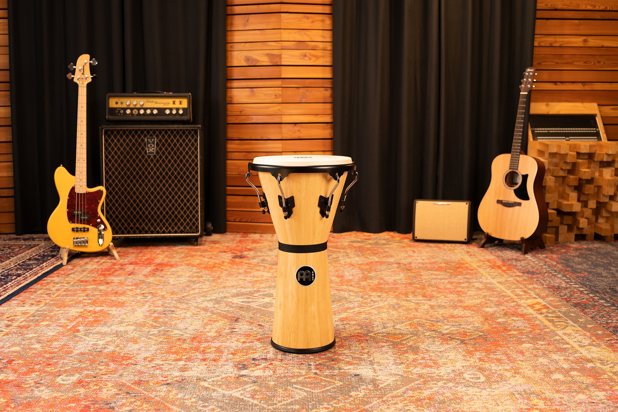 HDJ500NT Headliner Serie Wood Djembe - 12 1/2"