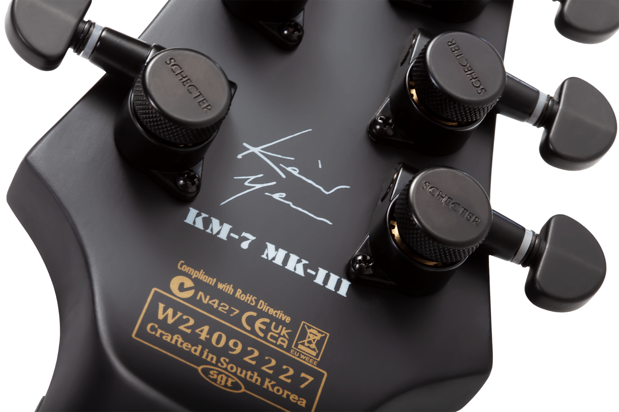 Keith Merrow KM-7 MKIII EX Baritone Satin Black Open Pore