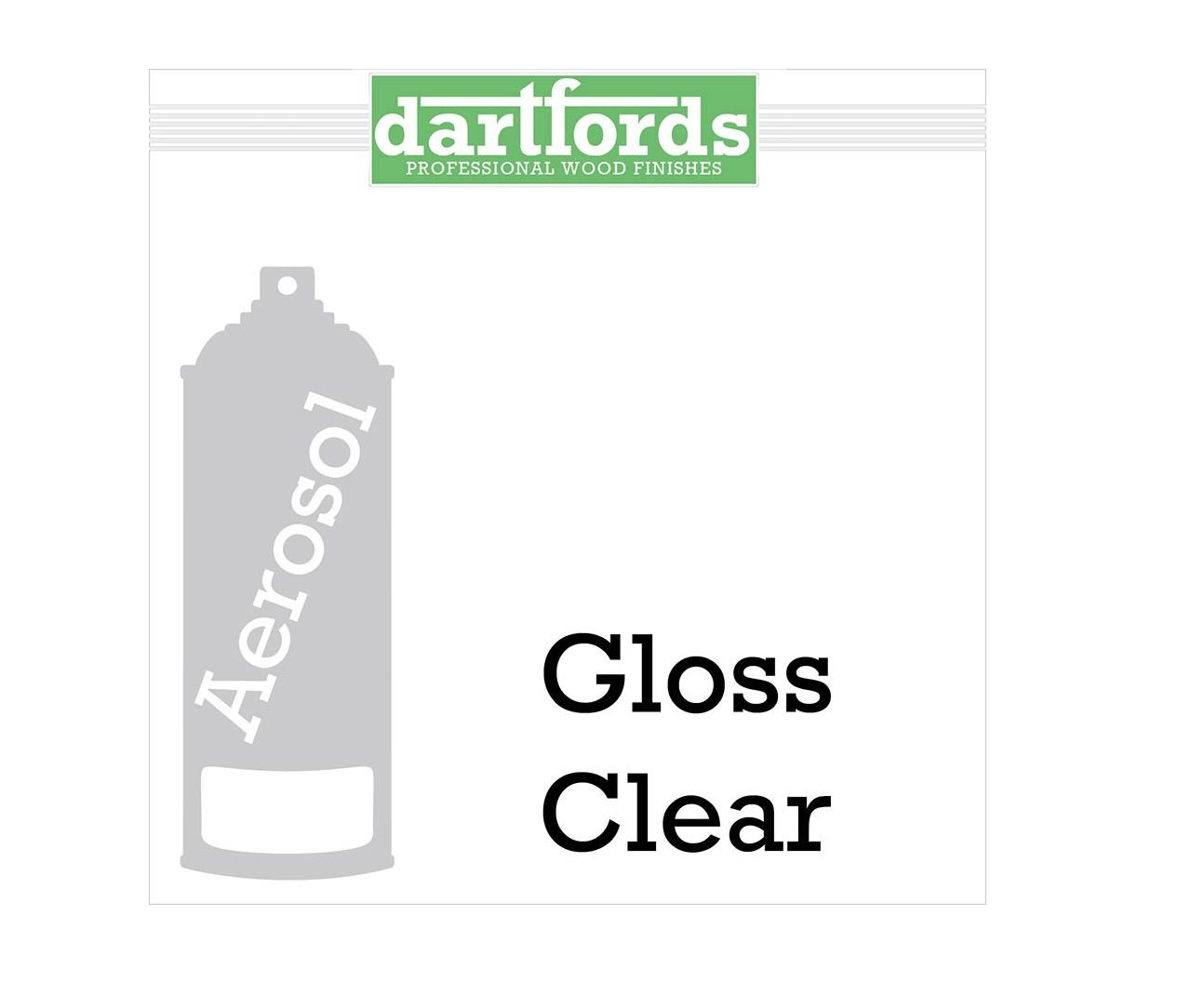 Nitrocelluloselack Glänzend Klar - 400ml Aerosol