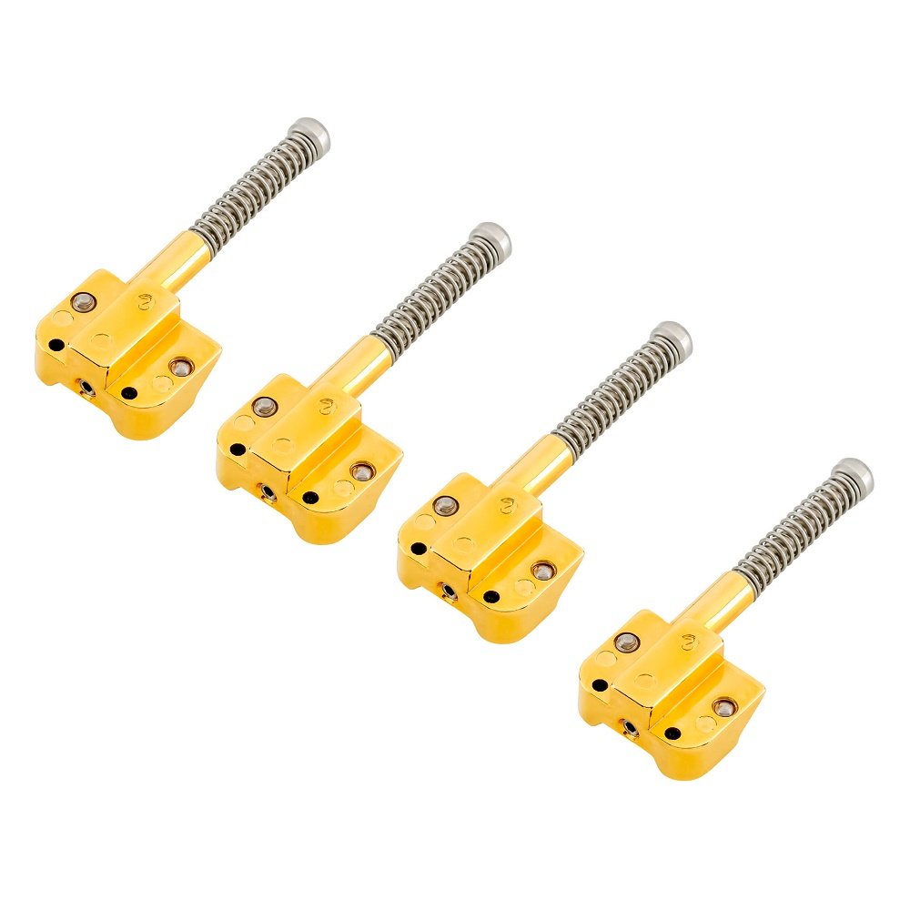 4 String KickAss Saddle Set -  Gold