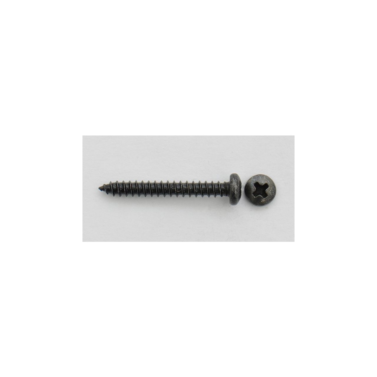 SR12B Pickup-Holzschraube, 3 x 22 mm, schwarz