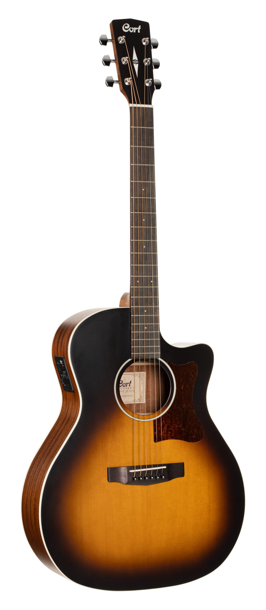 GA1E Akustikgitarre Open Pore Sunburst