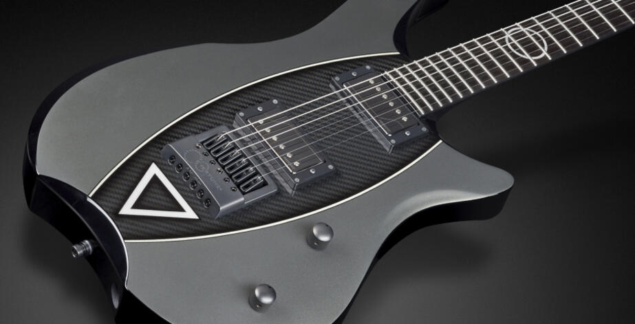 Masterbuilt Devin Townsend "Stormbender" Signature - Metallic Olive Green Satin/Carbon Fiber High Po