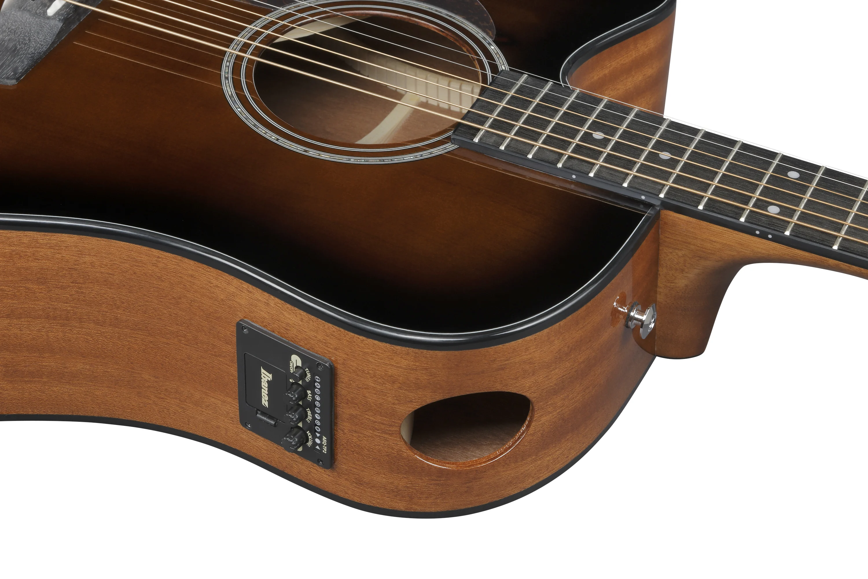 Ibanez AAD51LCE-DVS - Obenansicht