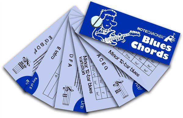 Notenchecker Bluesakkorde Cards