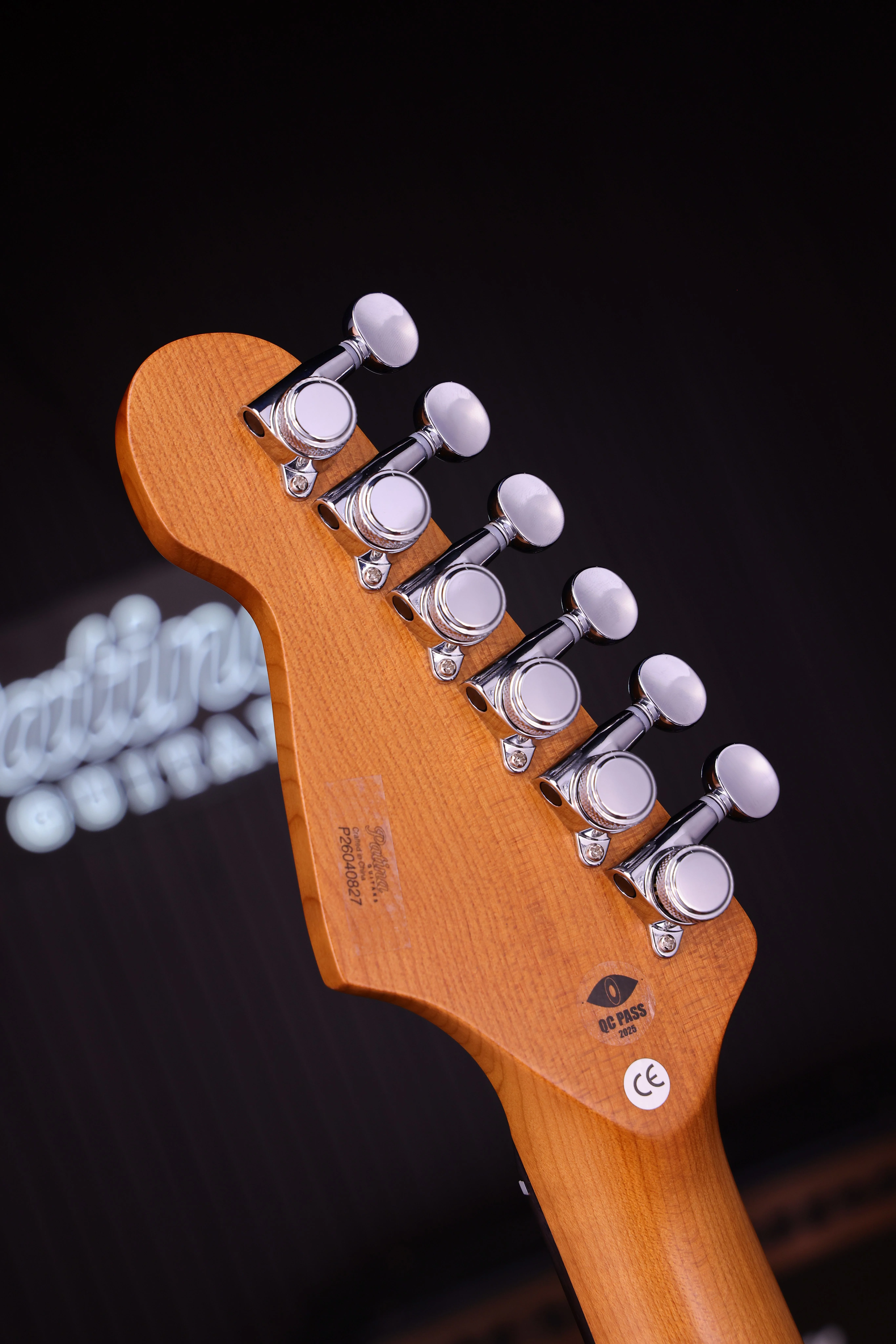 PS-4 Fiesta Red HSS ST-Style E-Gitarre