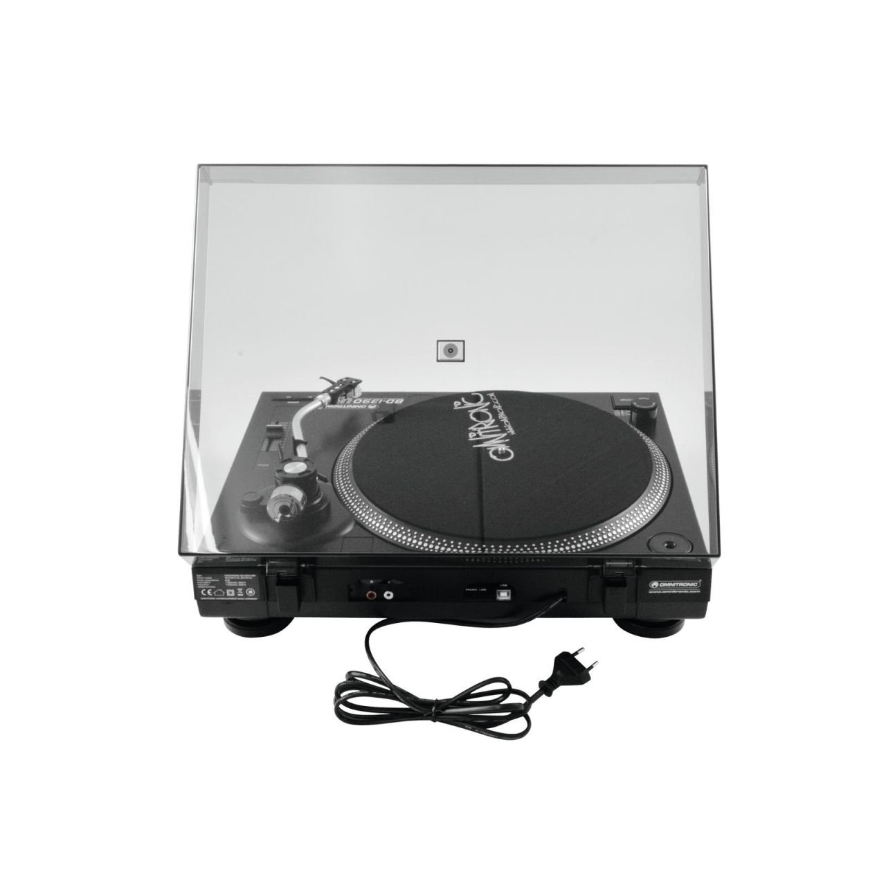 BD 1390 USB-Plattenspieler schwarz