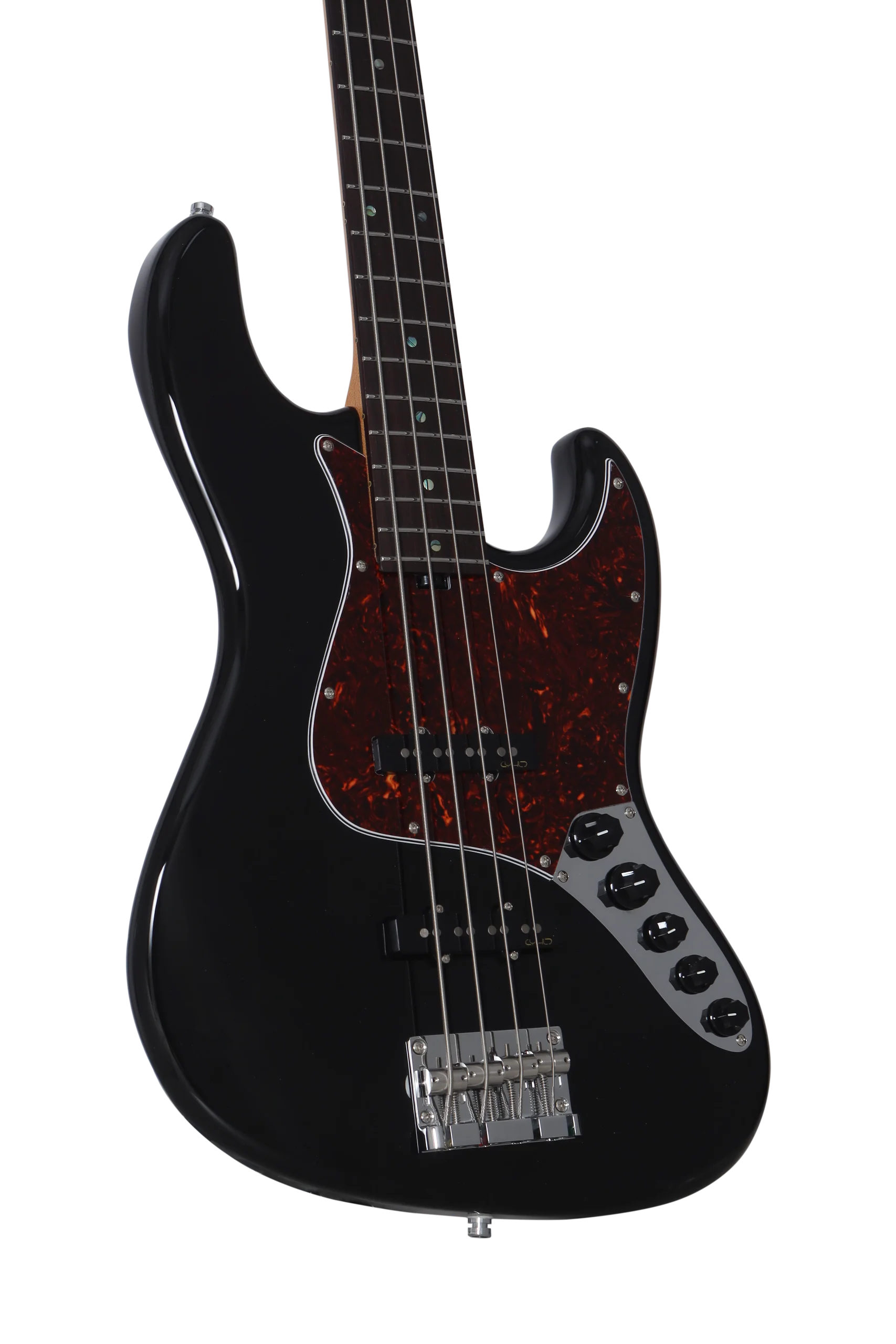 KJB5-Custom Rosewood Act Bass  Sunburst
