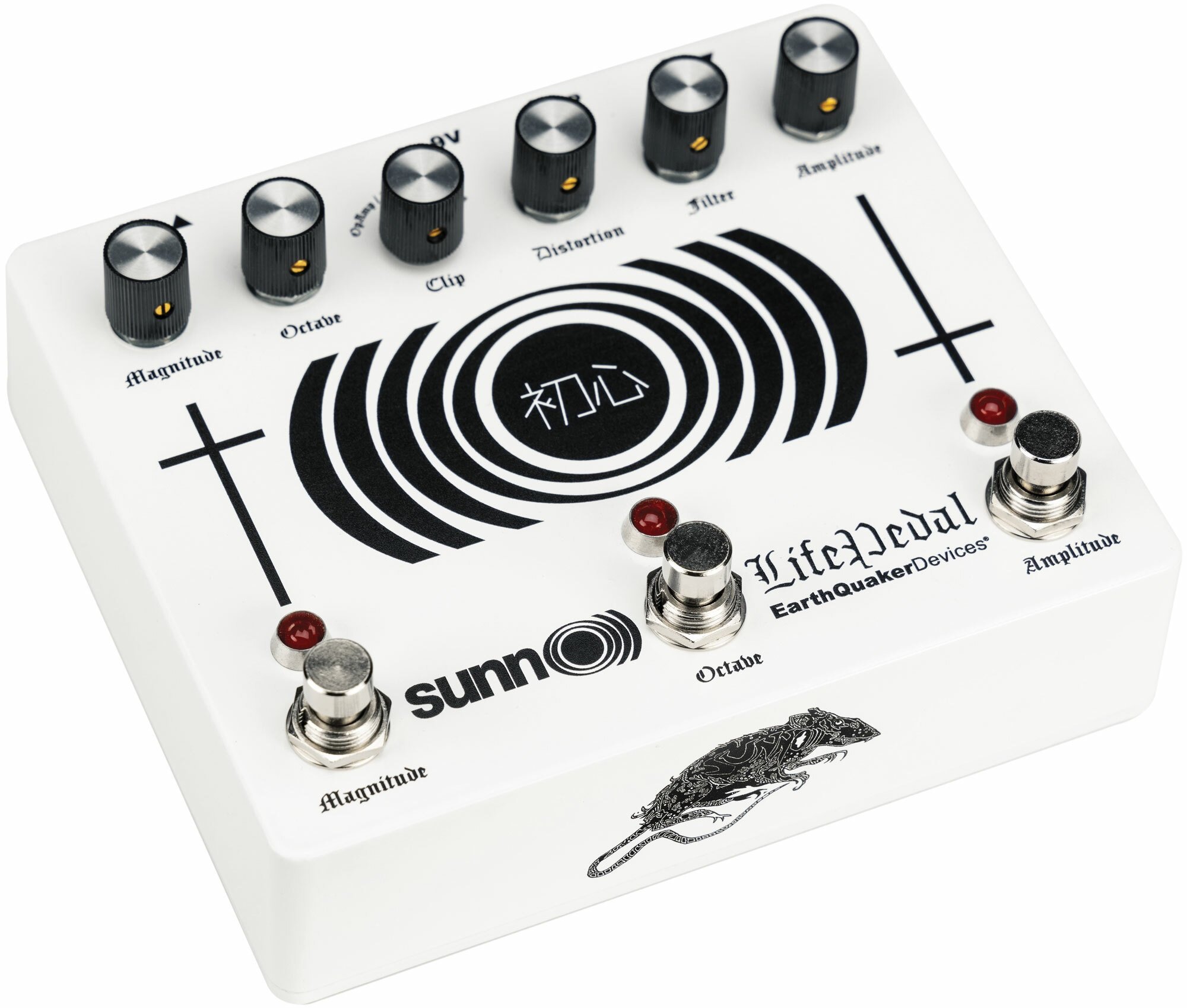 Sunn O))) Life Pedal V3 White - Distortion / Boost / Octaver