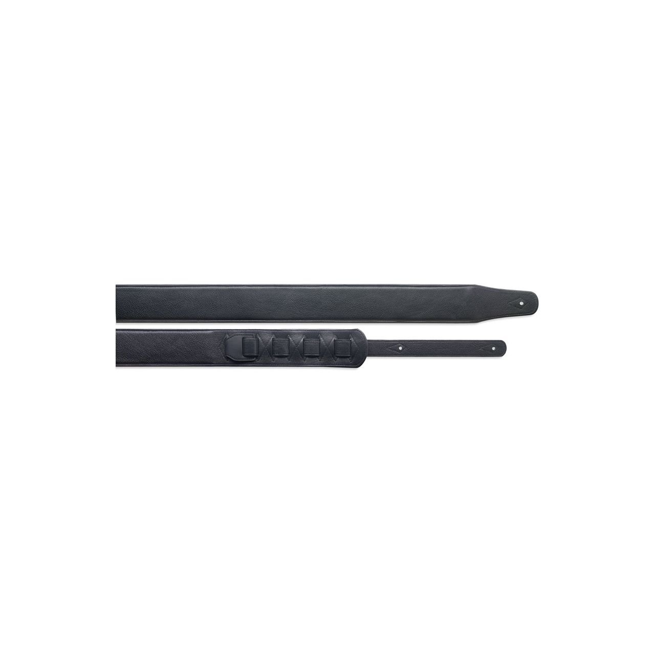 SLPL11 BLK Ledergurt gepolstert Schwarz