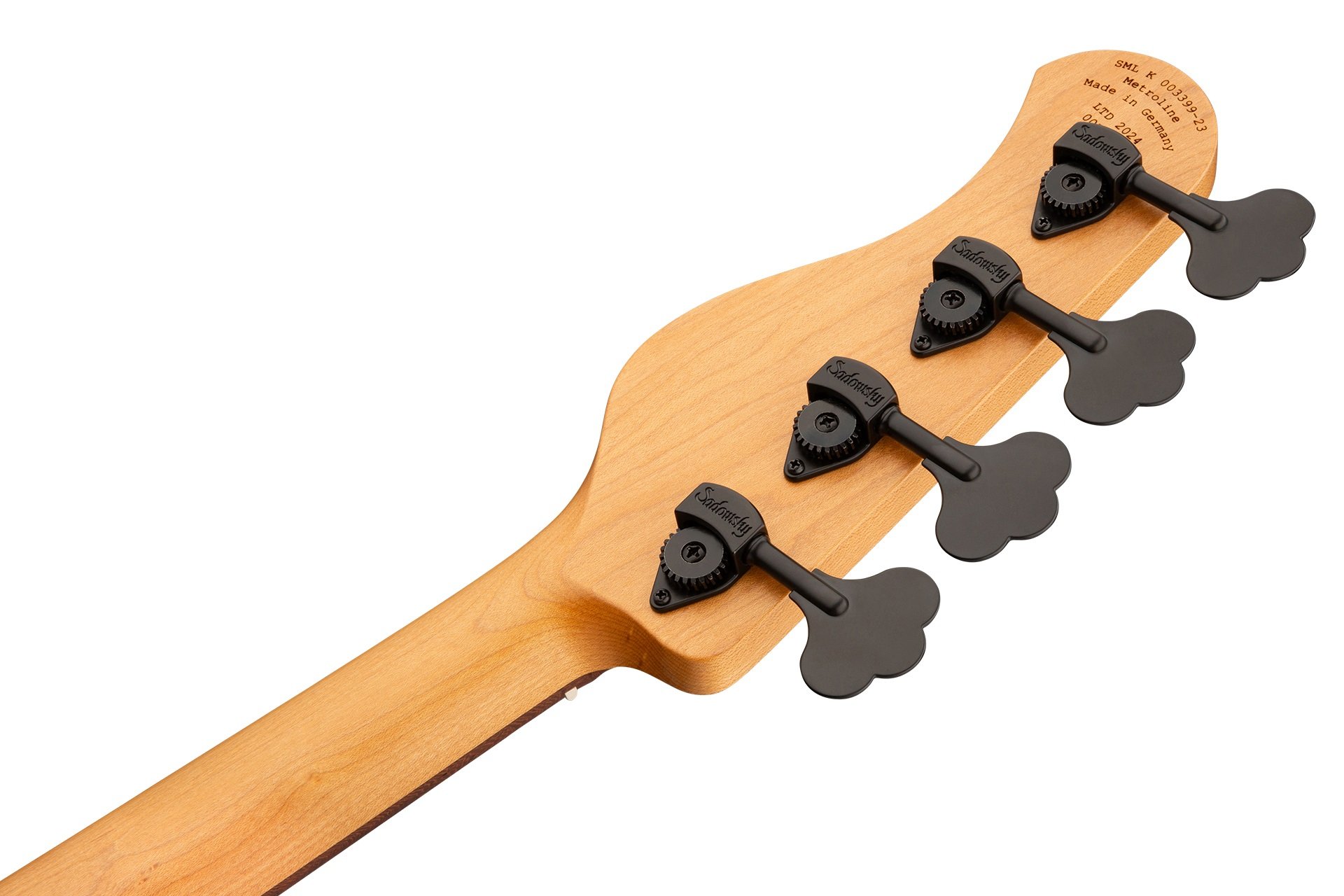MetroLine 21-Fret Standard M/J Bass, Limited Edition 2024, 4-String - Natural Transparent Satin