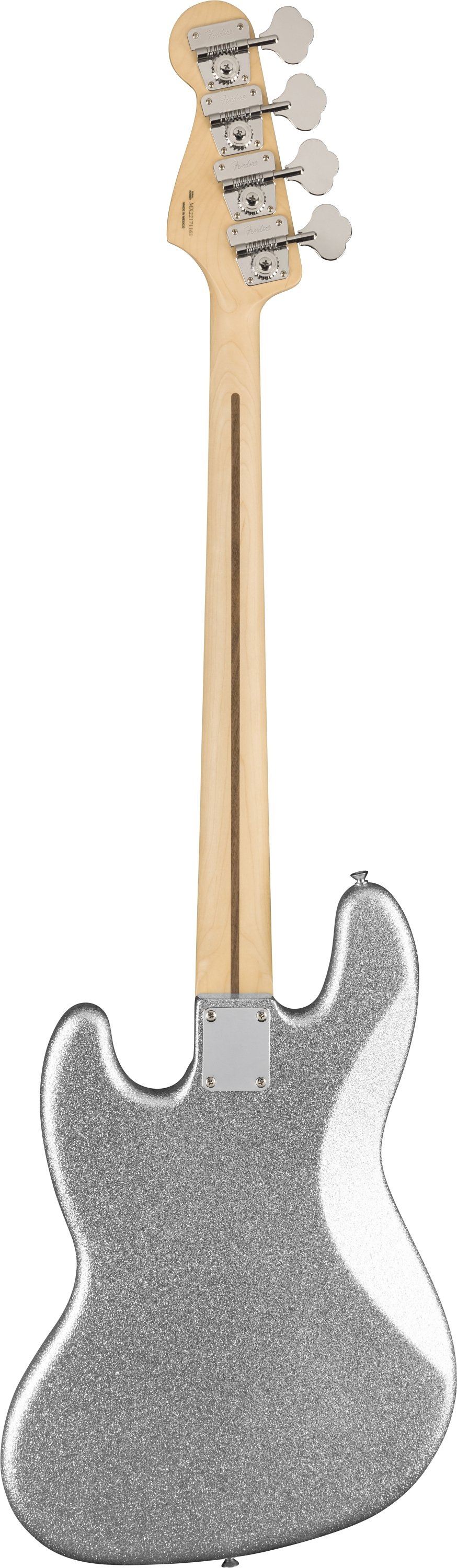 Limited Edition Mikey Way Jazz Bass®, Maple, Silver Sparkle