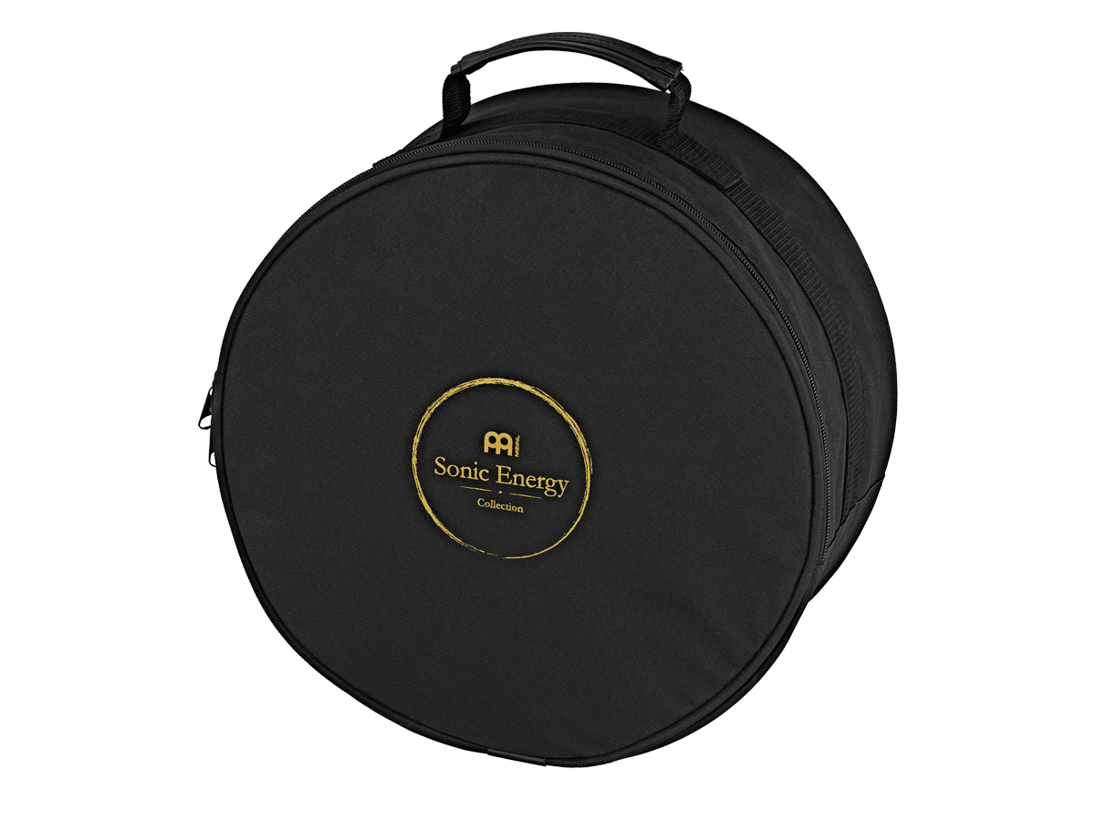 Steel Tongue Drum G-Dur in black