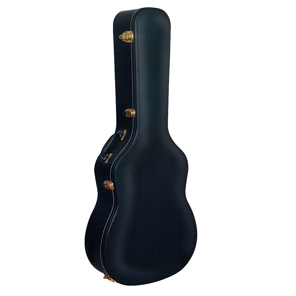 Deluxe Acoustic Guitar,curved Top curved shape, Black Tolex