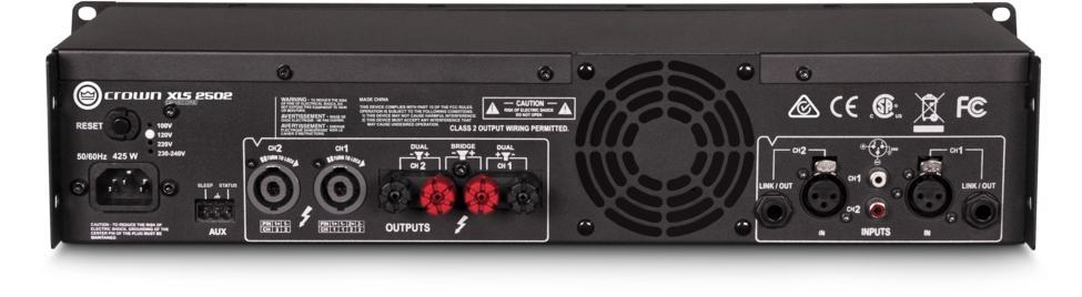 XLS 2502 - Digitaler PA-Verstärker, 2x 775 Watt