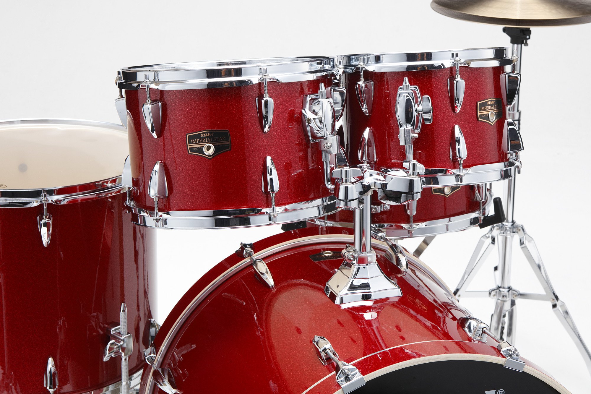 IP52H6W Imperialstar Drum Set 5 teilig - Burnt Red Mist
