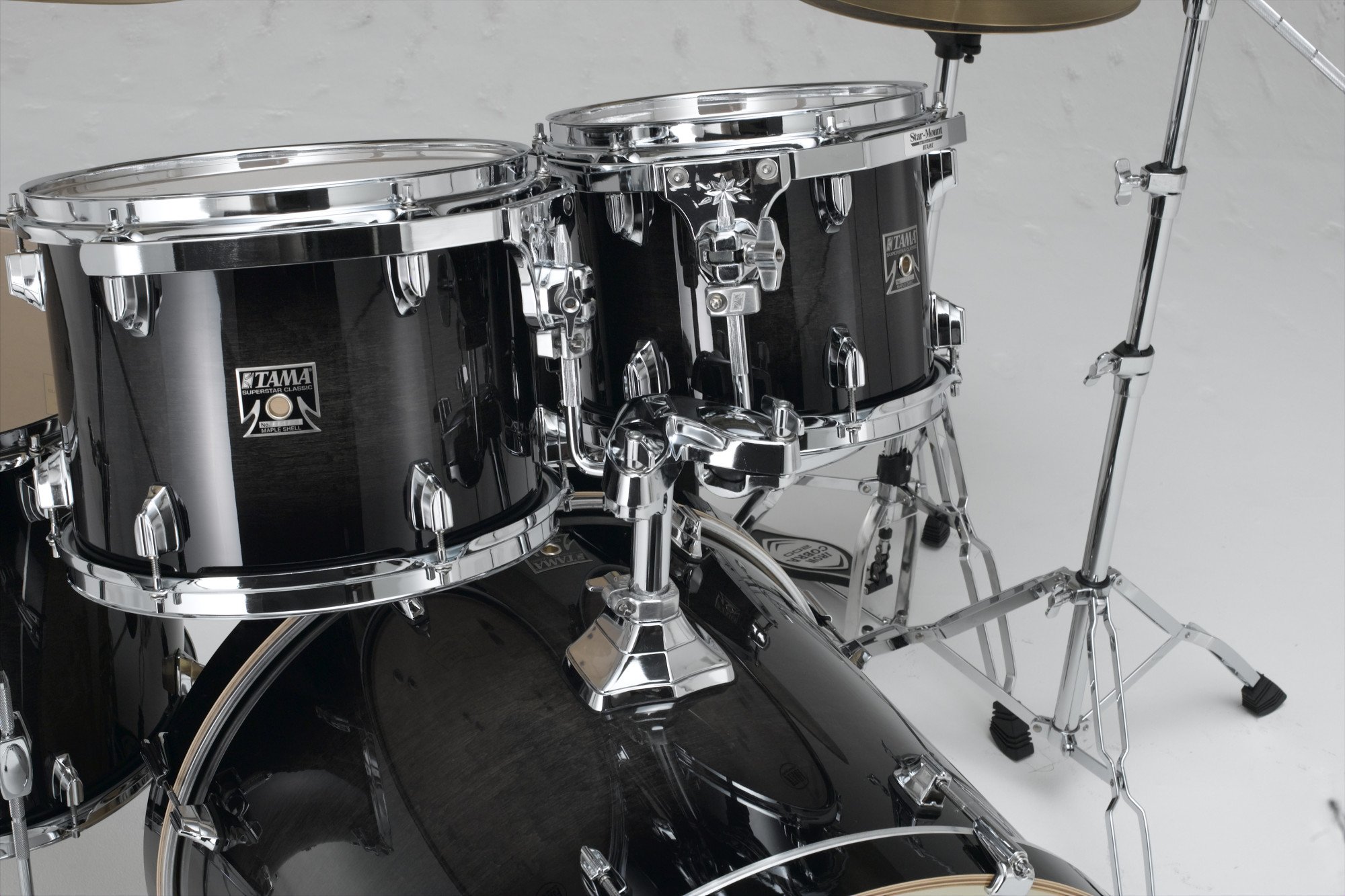 Superstar Classic Shell Kit 5 teilig - Transparent Black Burst