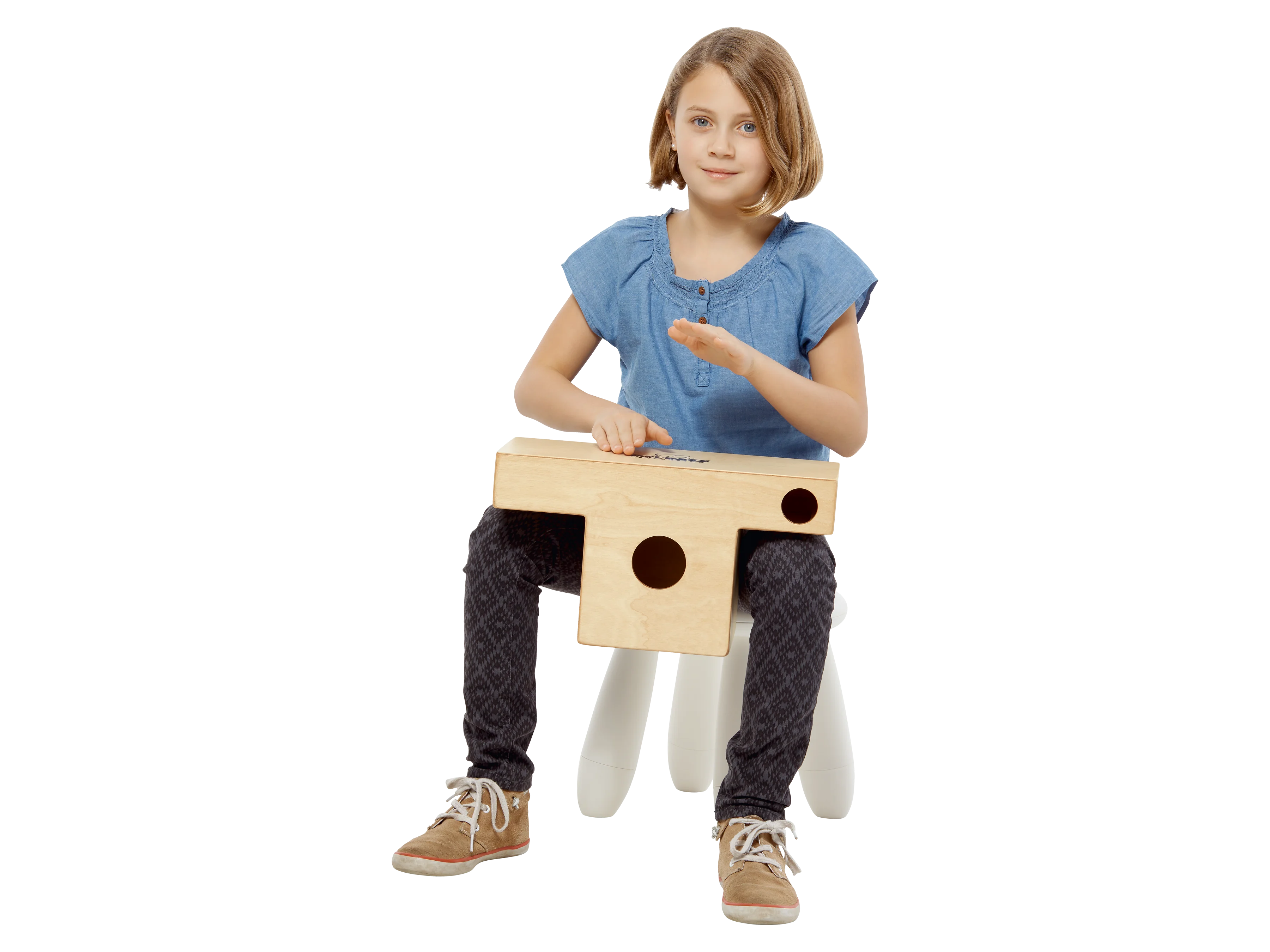 953 Slap-Top Cajon - Kinder Percussion Instrument ab 4 Jahren