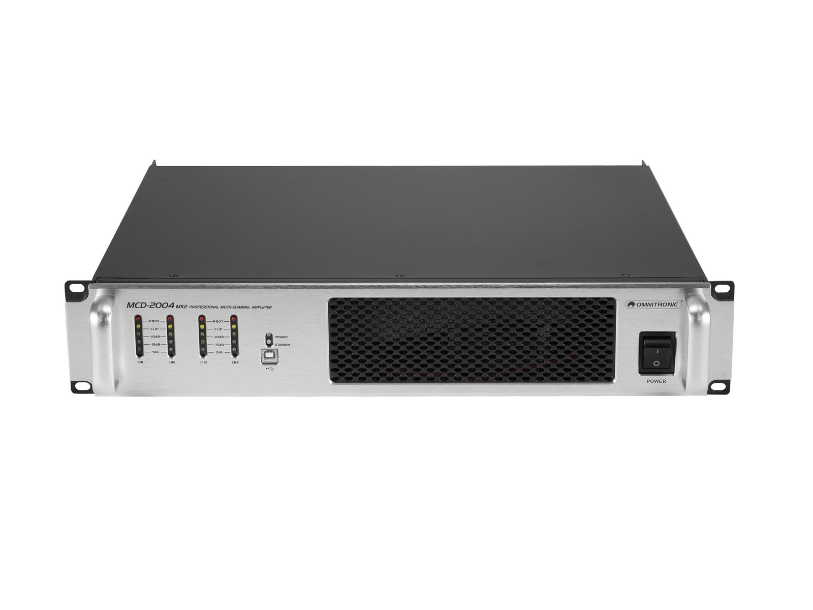 MCD-2004 MK2 4-Kanal-Installationsendstufe mit 4x 250 W RMS (8 Ohm)