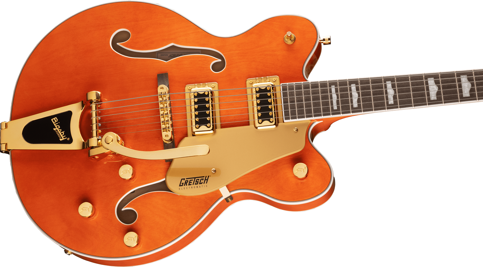 G5422TG Electromatic® Classic Hollow Body Double-Cut with Bigsby, Orange Stain