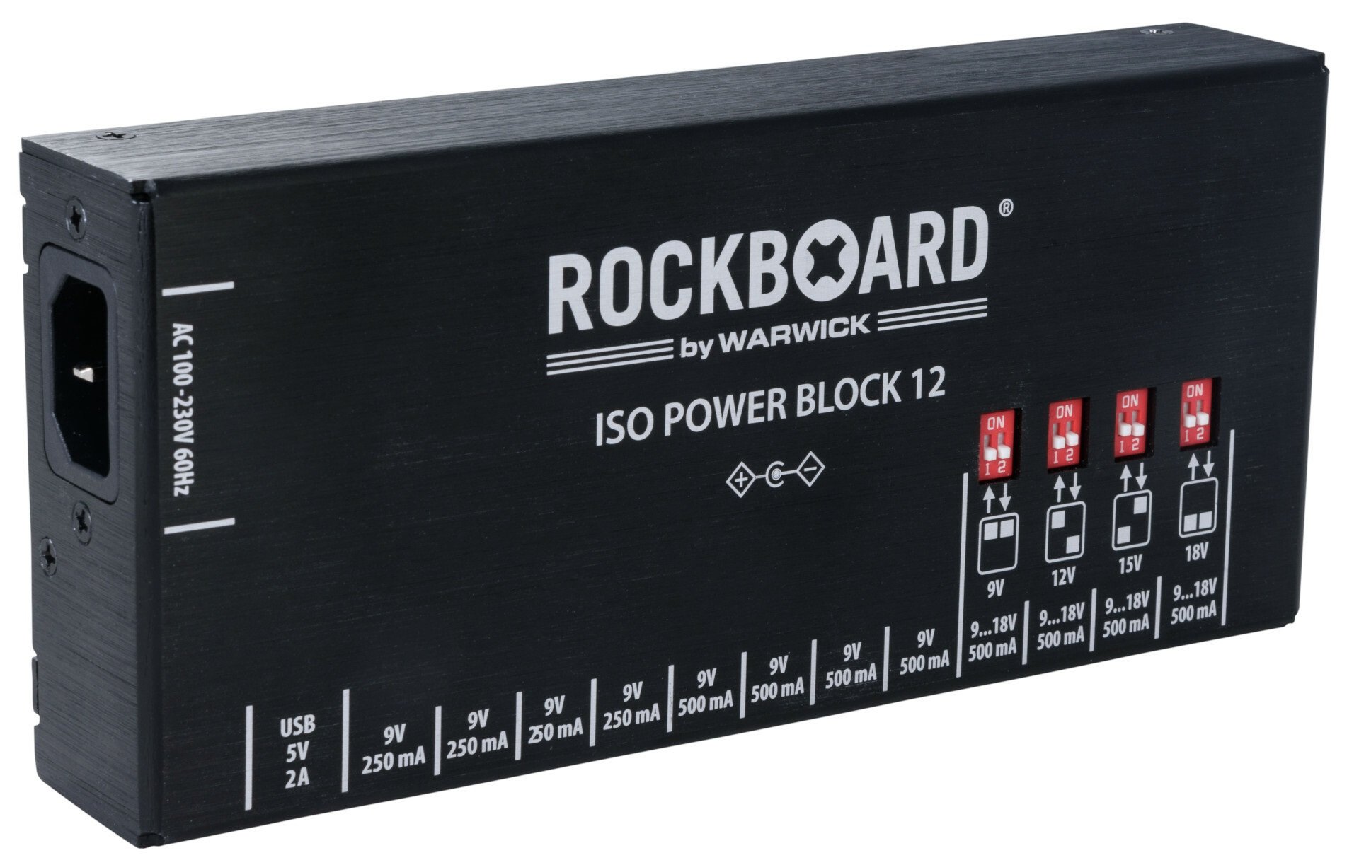 ISO Power Block V12 IEC - Isolated Multi Power Supply