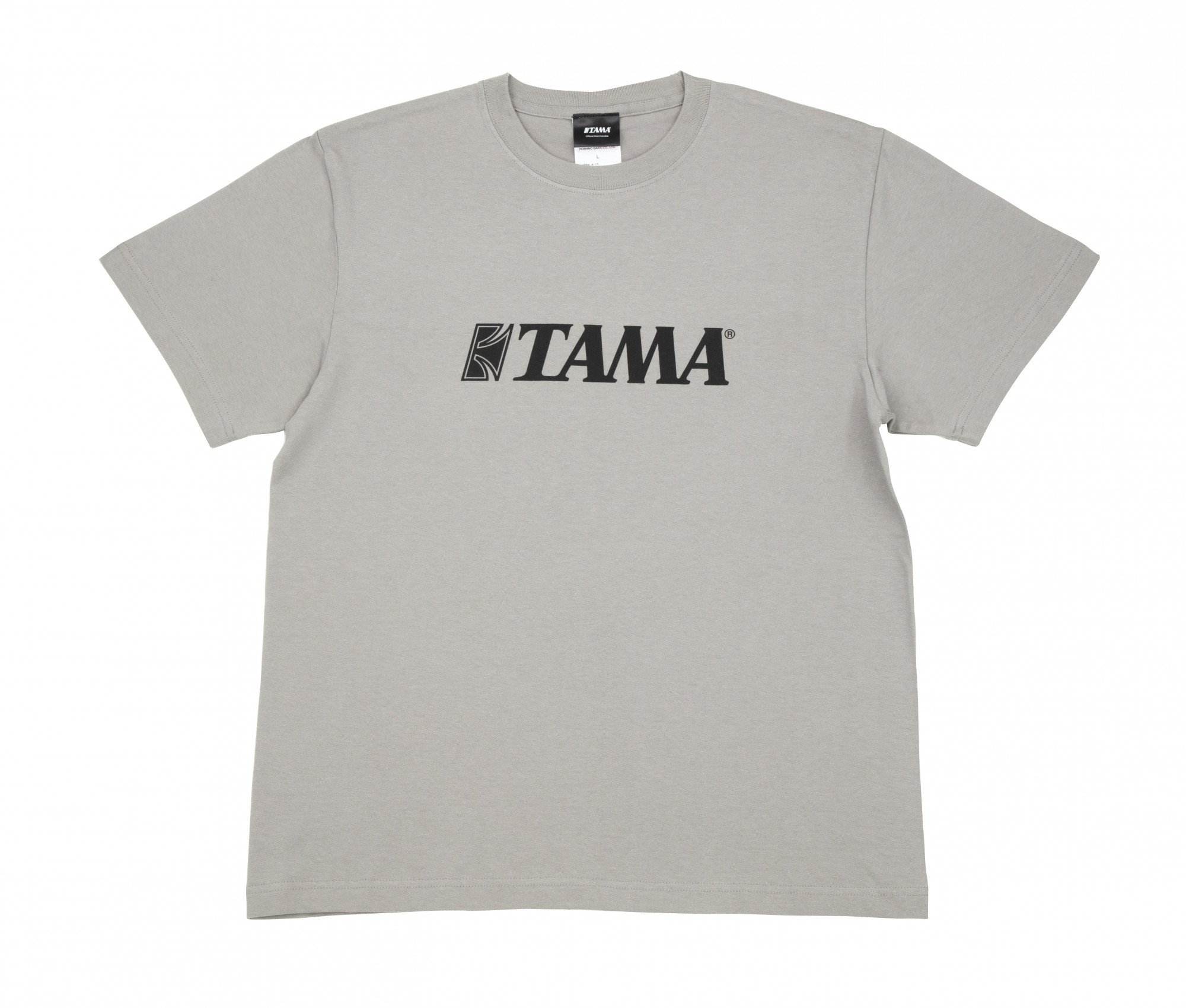 T-Shirt "Black Logo" - grau - S