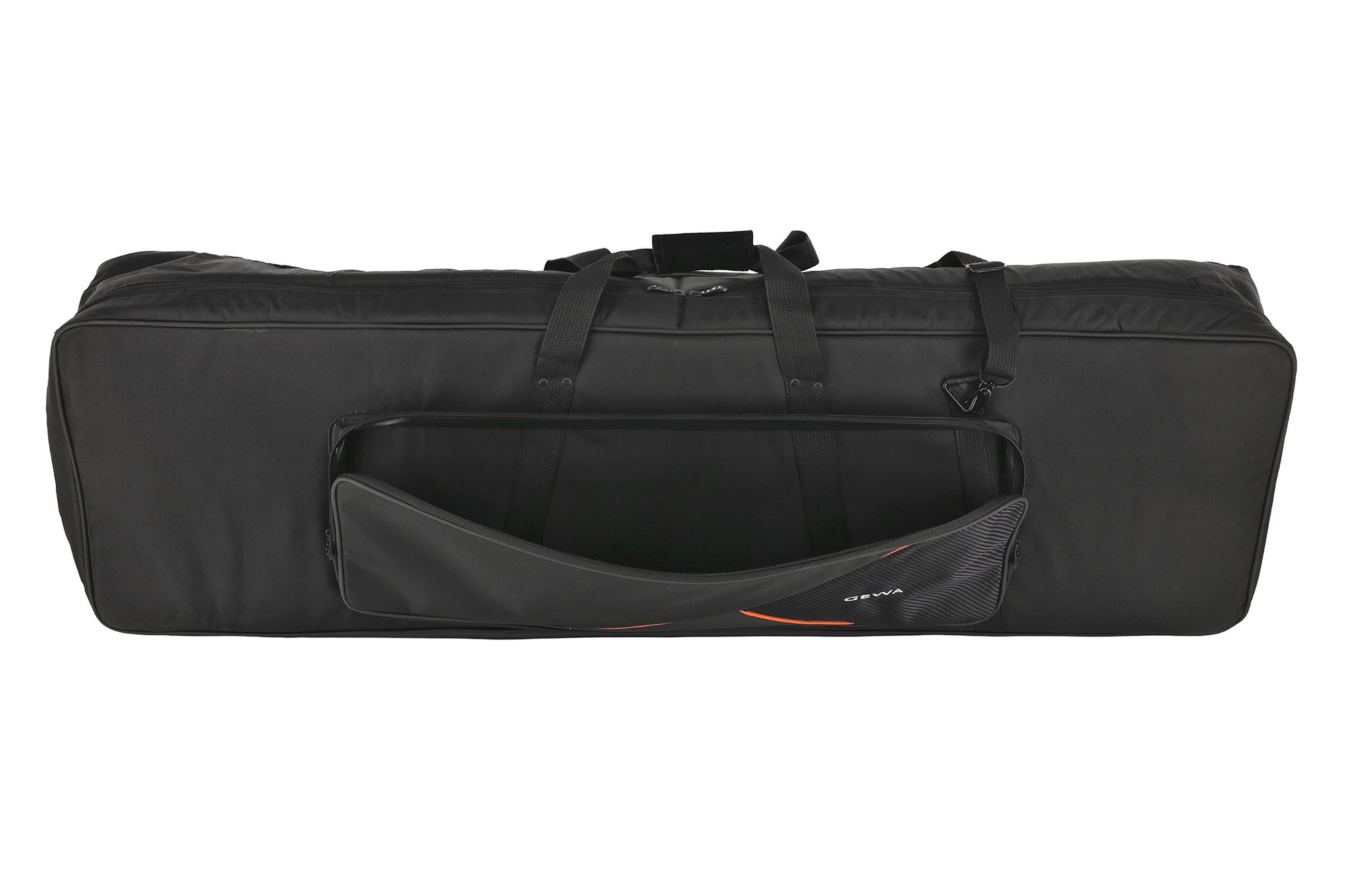 Keyboardtasche, Instrumententasche, Schwarz, Tragegriffe, Außentasche