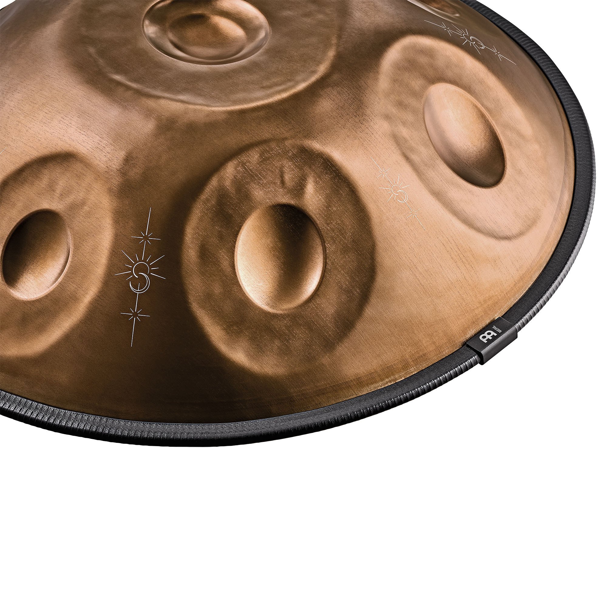 HPSTL93CU - Sensory Handpan, Edelstahl, B2 Amara, 9 Töne, 432 Hz, Vintage-Kupfer