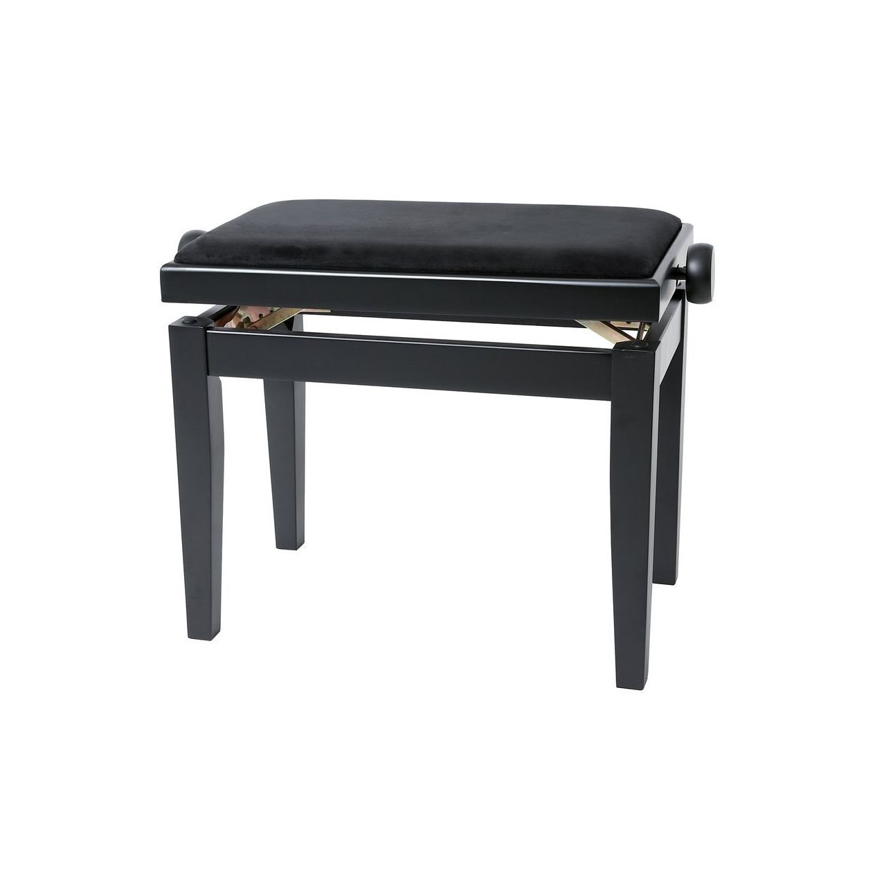 130000 Pianobank deluxe Schwarz matt